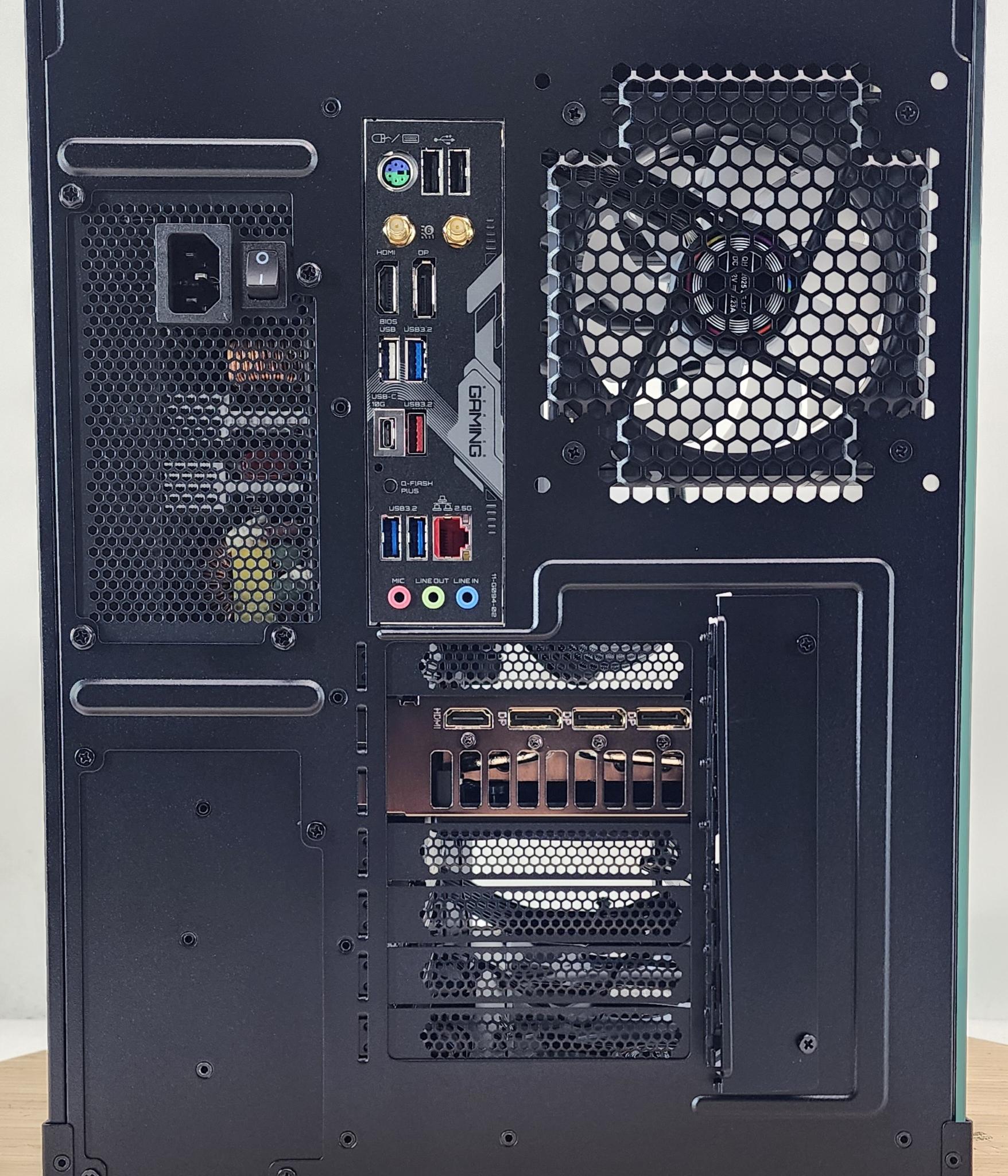 Gaming PC Ryzen 9 9900X 32GB RAM 1TB SSD RTX 5070 Ti 16GB Windows 11 Computer