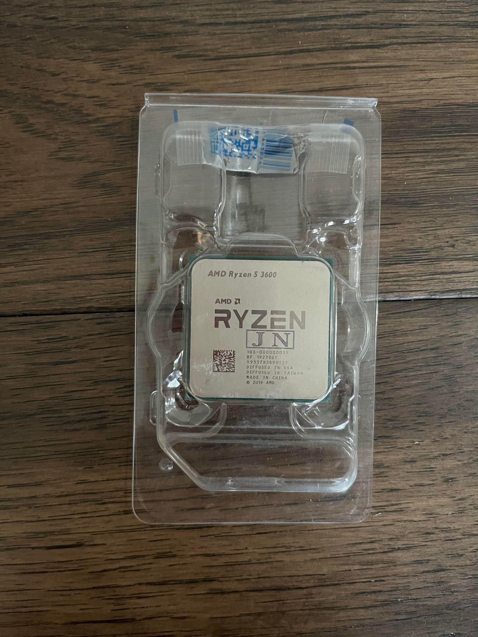 AMD Ryzen 3600 CPU (used)