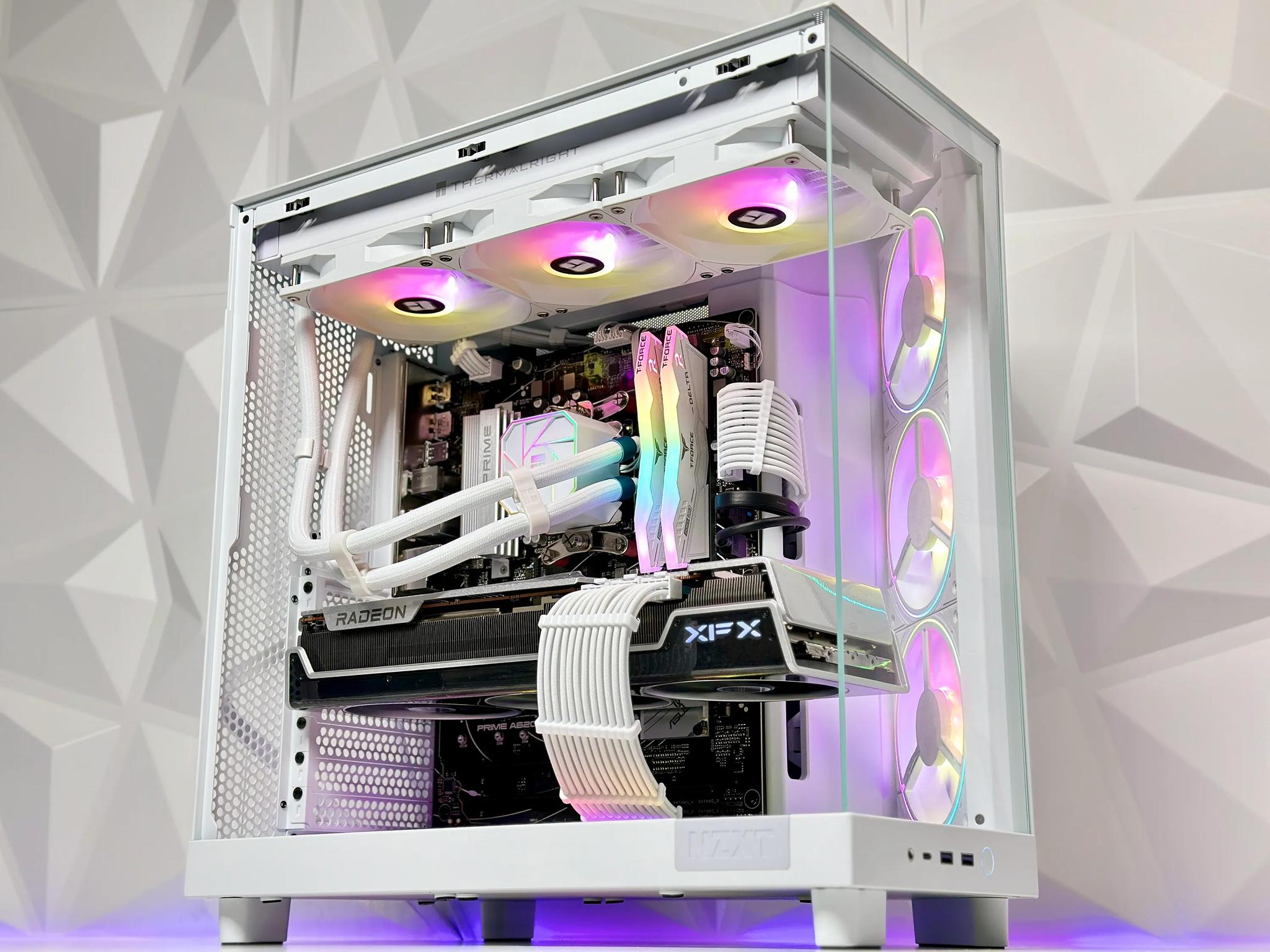 🛸👽🧊🥶Glacius|| Extreme Gaming PC🧊AMD RX 7900 XT 20GB🧊Ryzen 7 7700X🧊32GB DDR5🧊1TB NVME SSD