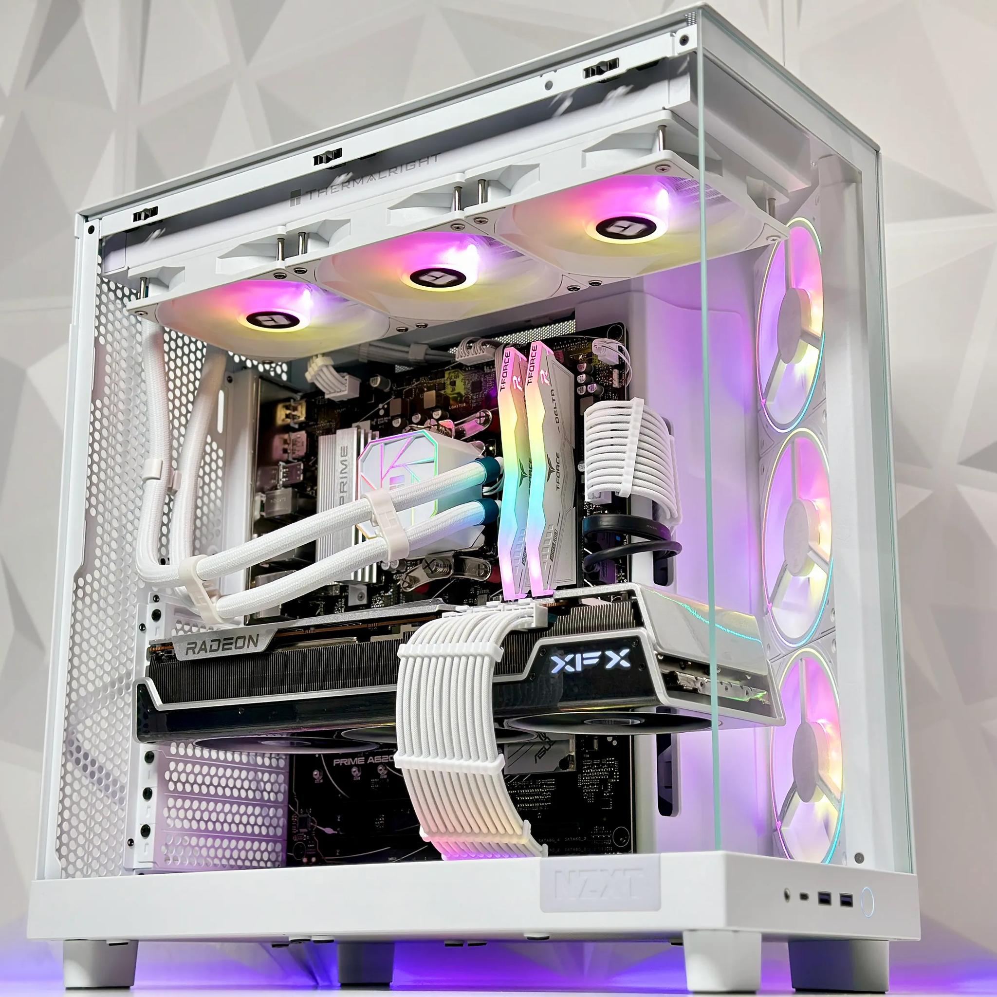 🛸👽🧊🥶Glacius|| Extreme Gaming PC🧊AMD RX 7900 XT 20GB🧊Ryzen 7 7700X🧊32GB DDR5🧊1TB NVME SSD