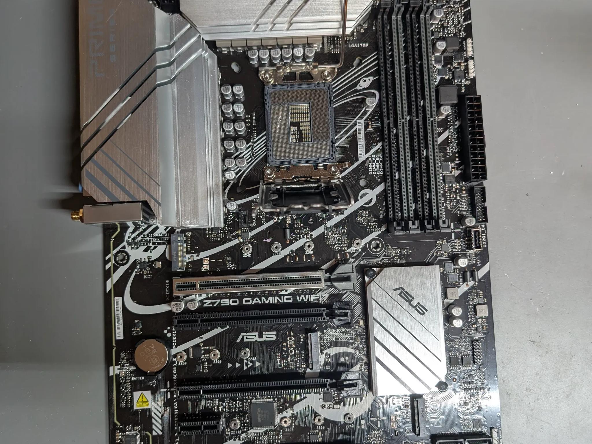 120mm aio + z790 motherboard + power supply