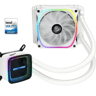 Enermax AQUAFUSION 120mm ARGB AIO CPU Cooler - AM5 & LGA 1700 Kit Included