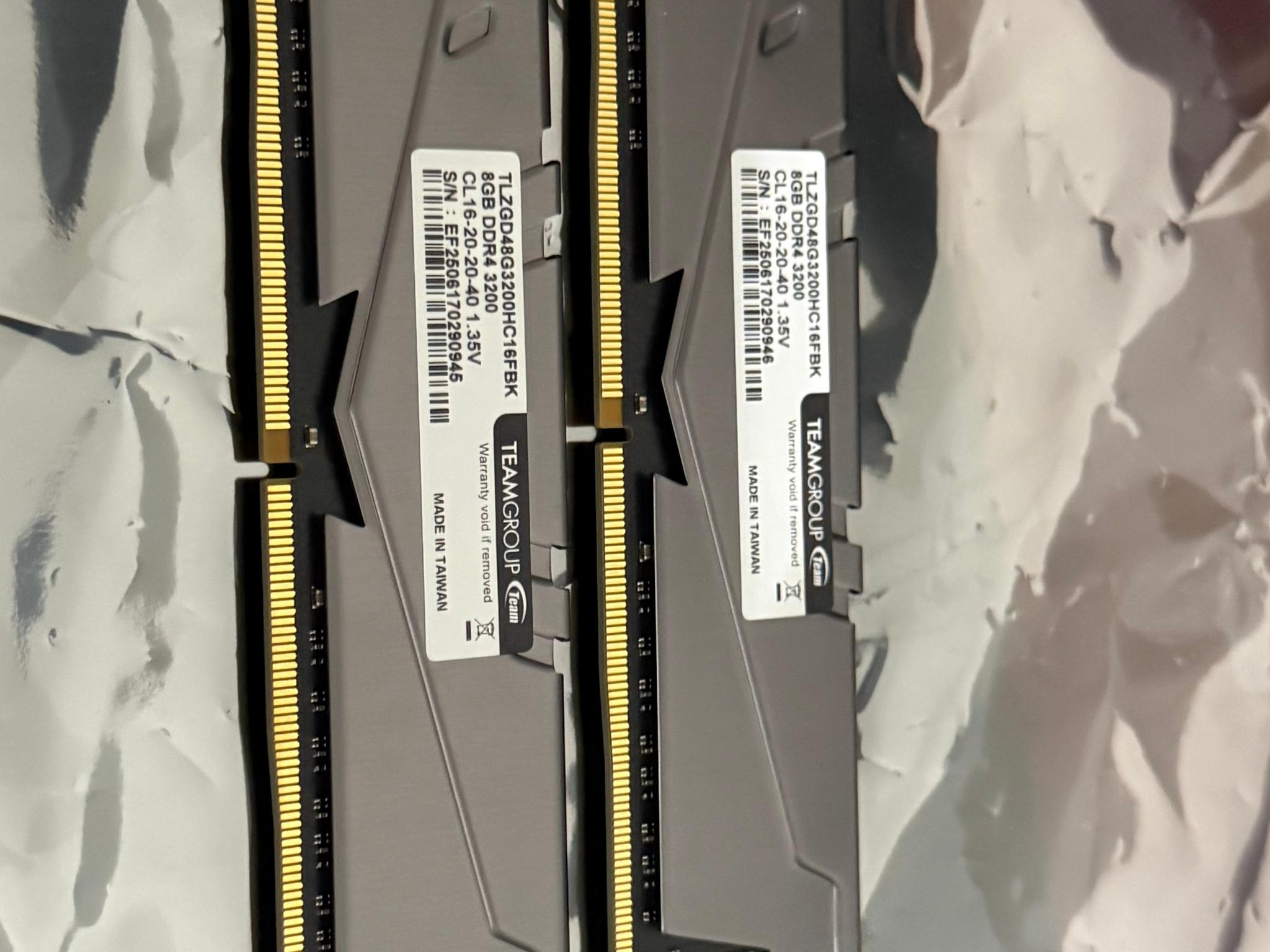 16GB DDDR4 Team Group T Force VulcanZ | 3200 MTS