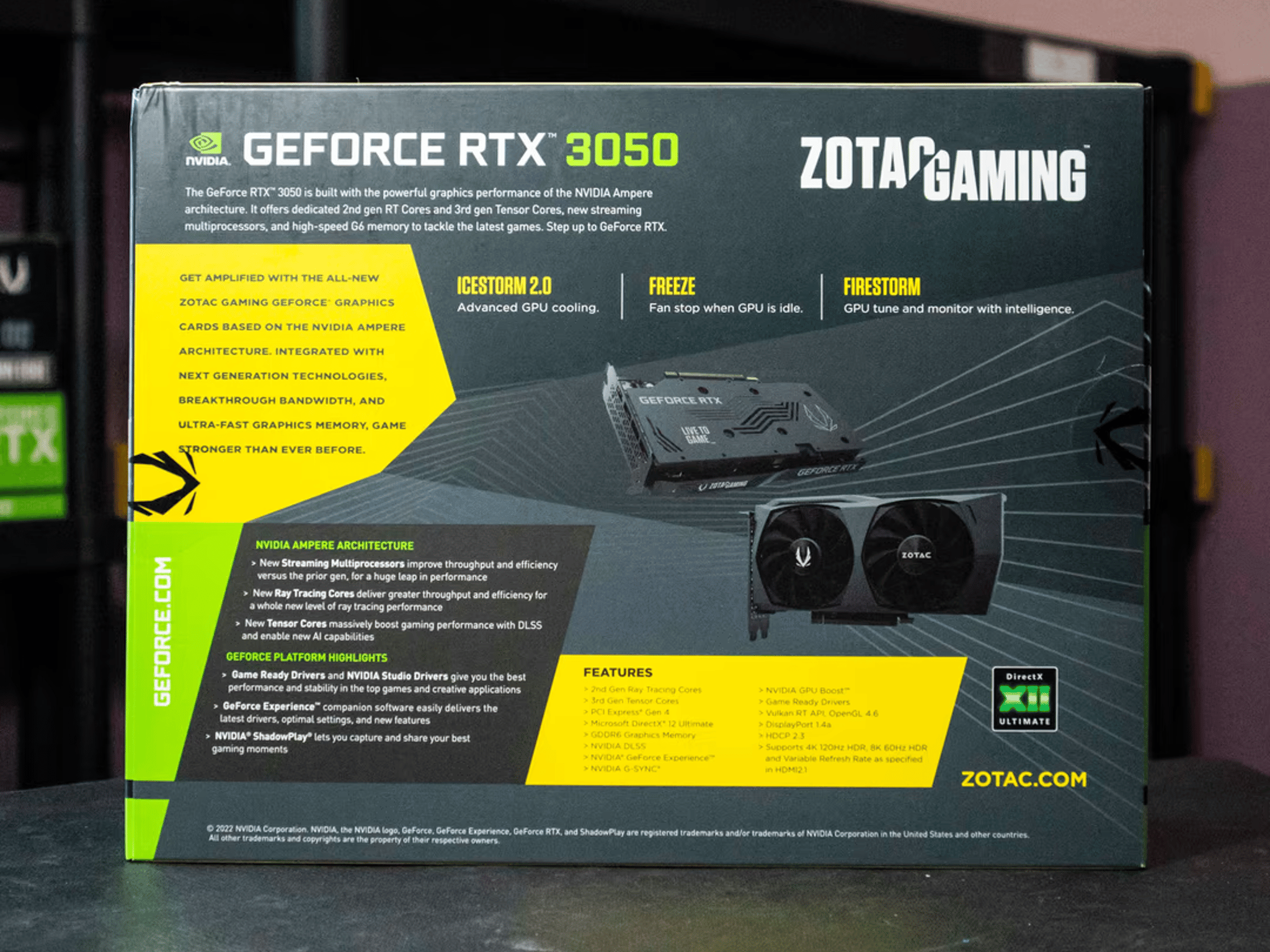 BNIB ZOTAC RTX 3050 Twin Edge OC