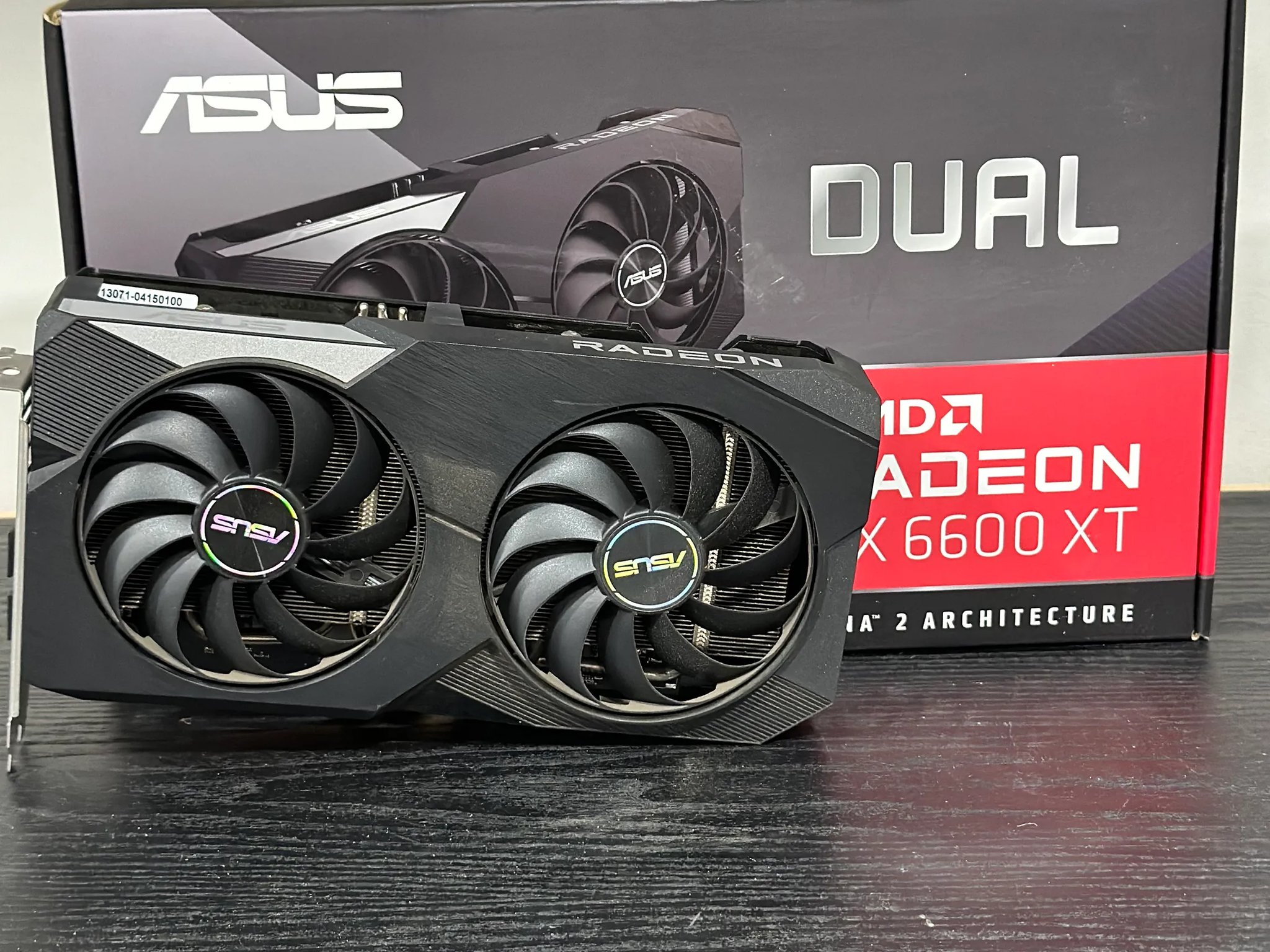 ASUS Dual Radeon RX 6600 XT 8GB GDDR6 PCI Express 4.0 CrossFireX Support ATX Video Card