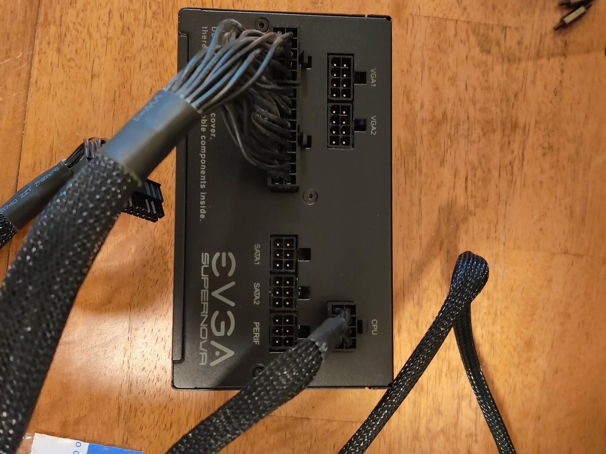 EVGA SuperNOVA 550 GA PSU