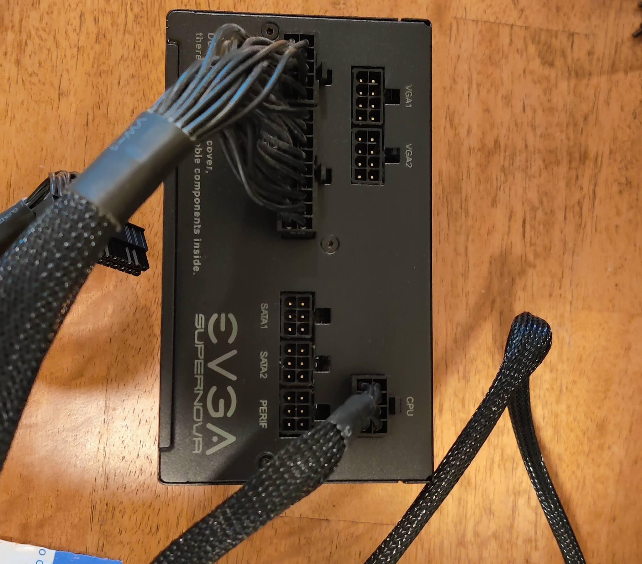 EVGA SuperNOVA 550 GA PSU