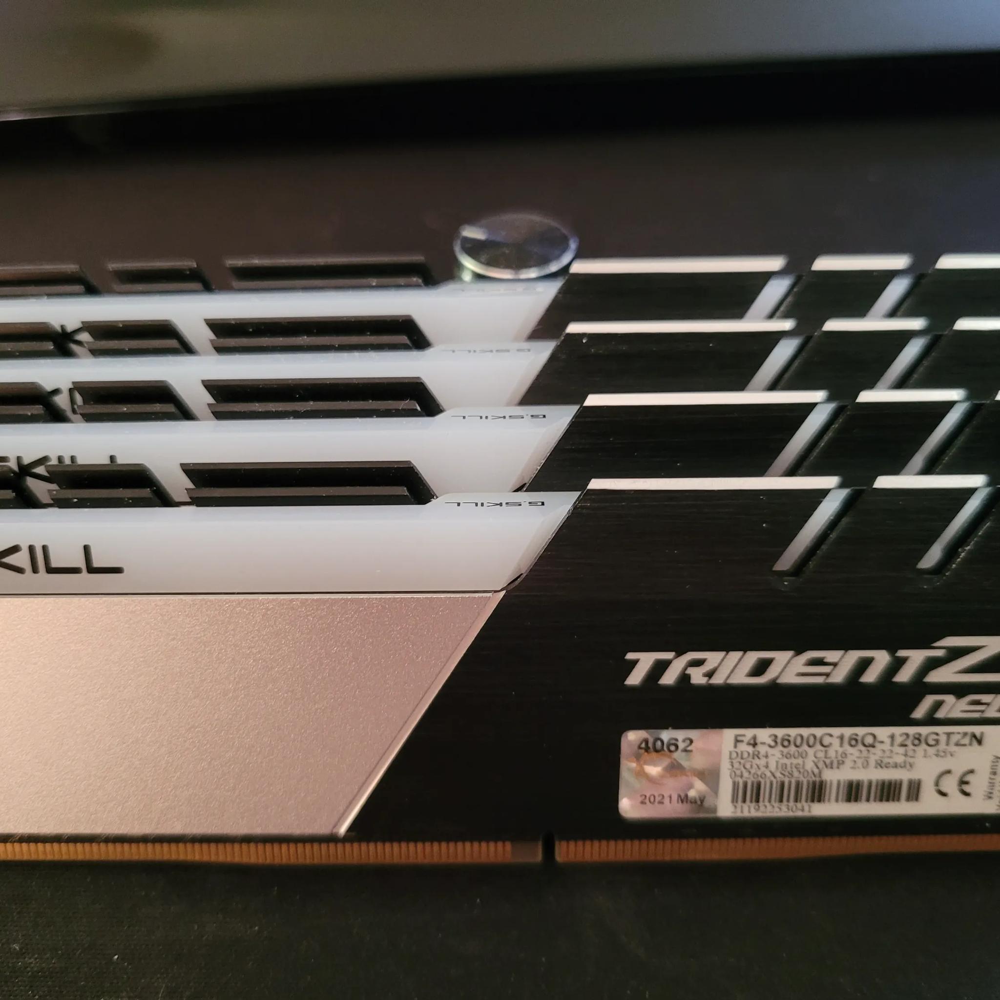 128gb DDR4 G.Skill RGB Ram 4x32 Matched Set (Final Price Drop)