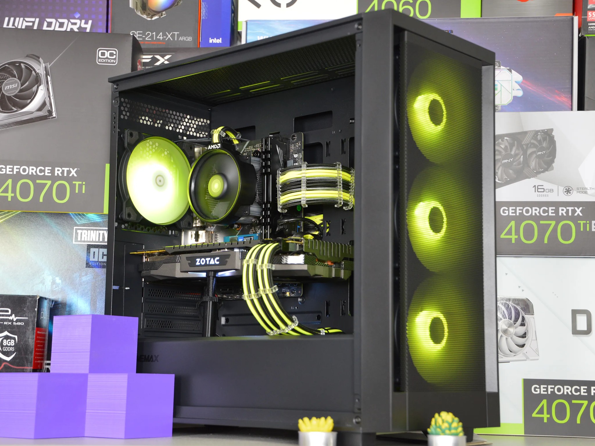 🟡🟡| GTX 1070 8GB | RYZEN 5 2600 | 16GB DDR4 RAM | 1TB NVME SSD | CyberFunk |