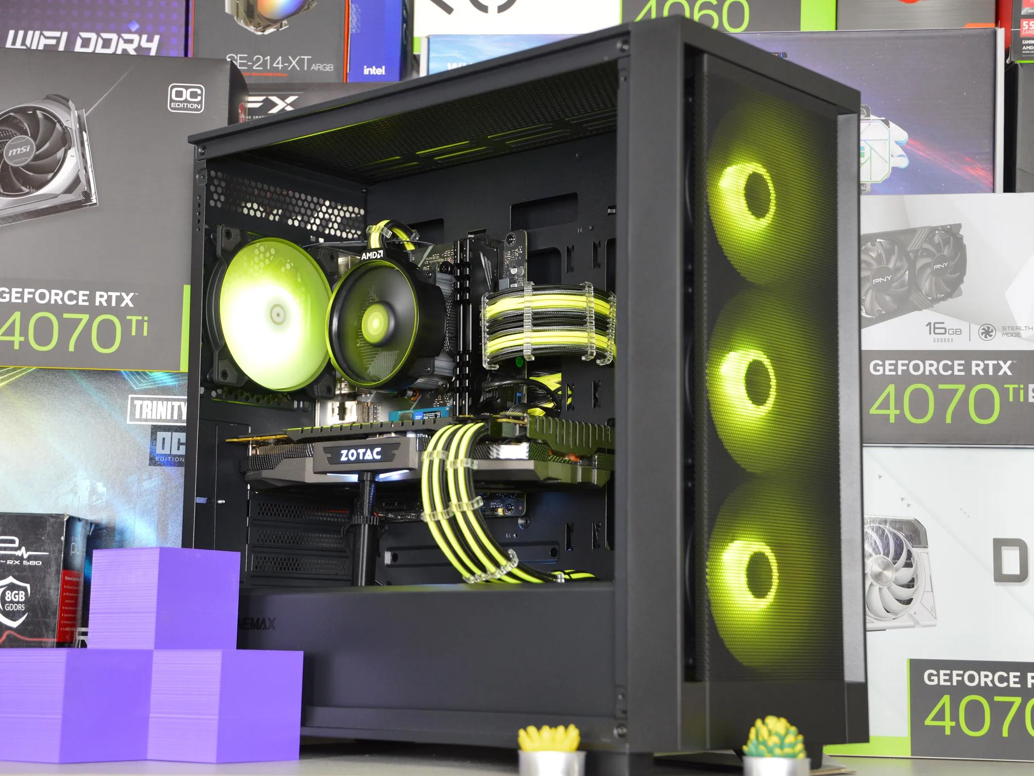 🟡🟡| GTX 1070 8GB | RYZEN 5 2600 | 16GB DDR4 RAM | 1TB NVME SSD | CyberFunk |