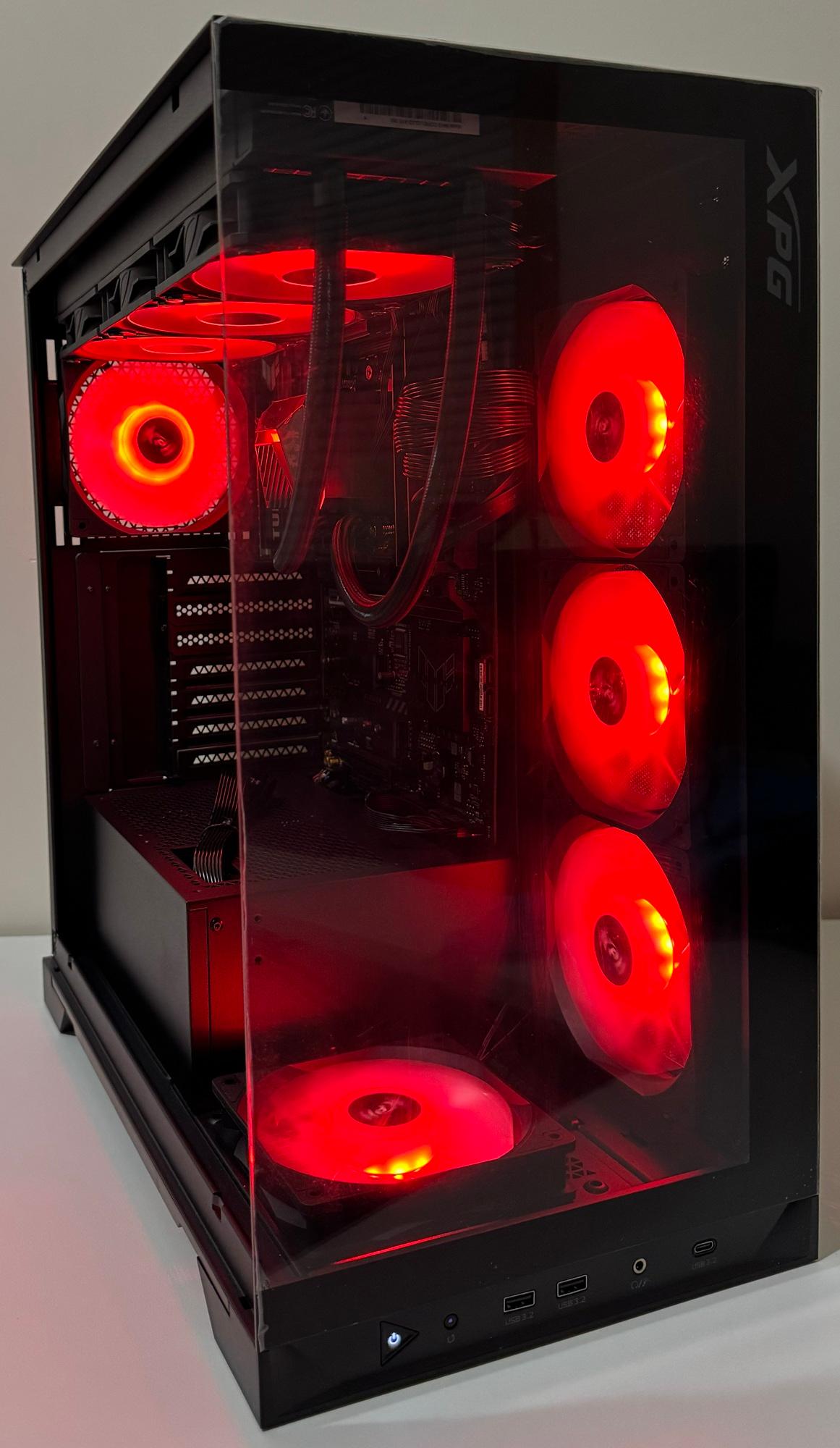 AMD X3D Ryzen 5 7500X3D 32GB DDR5 RAM 1TB Gen5 NVMe SSD ASUS B650E-E TUF MONTECH 850W Barebone PC