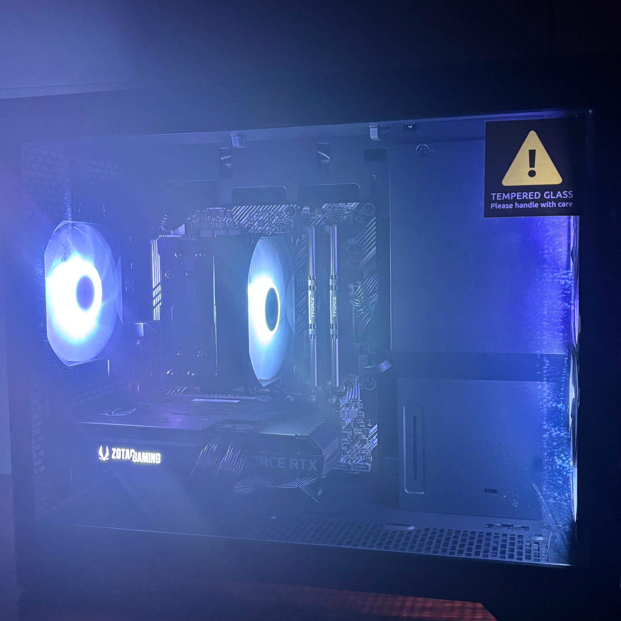 Mid-Range 1440p Snowstorm Gaming PC | RTX 3070 (8 GB) | Ryzen 5 5600X | 100% Set Up & Ready to Play