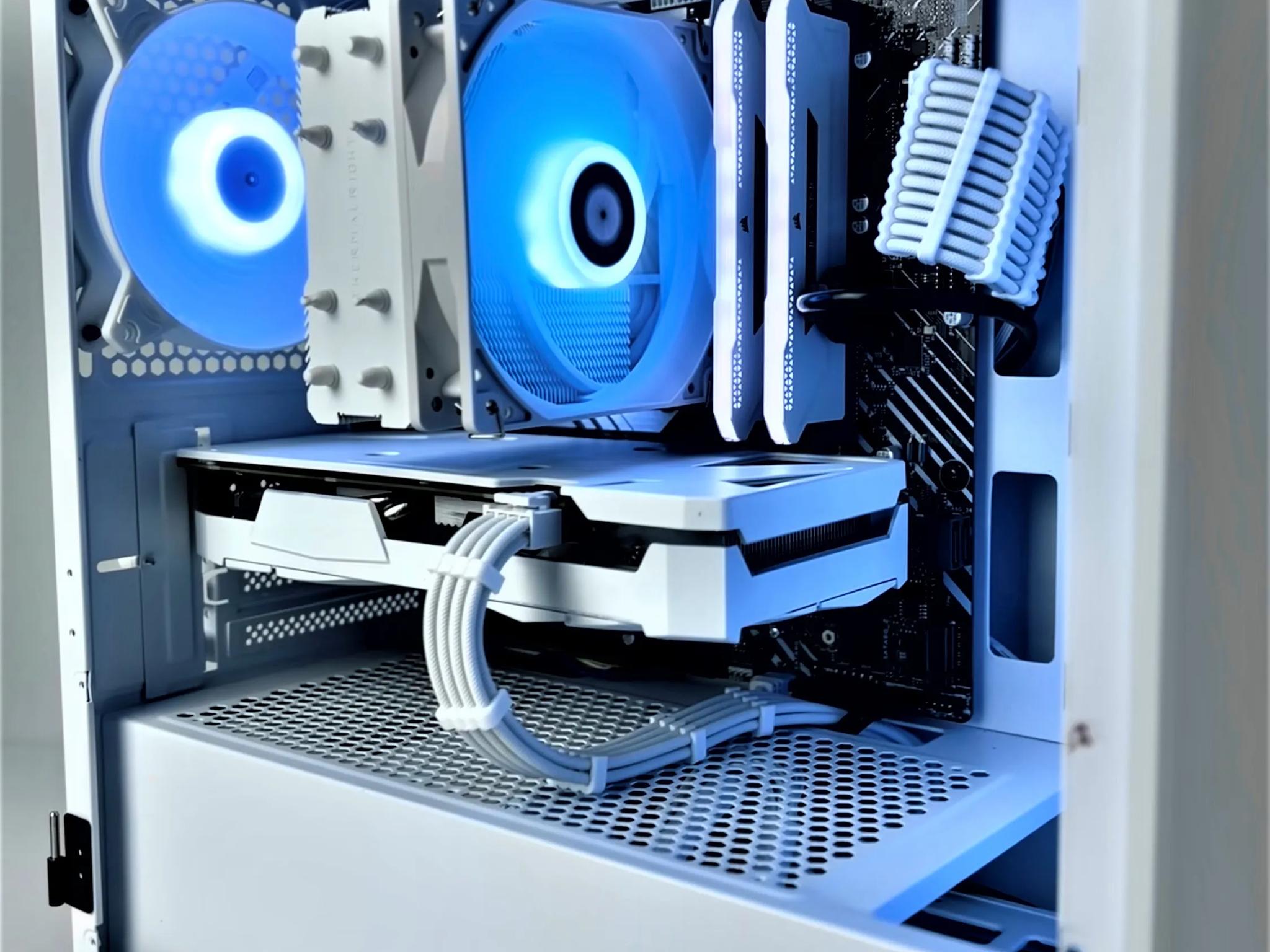 Intel i5-12400 | RTX 3060 | White Theme Mid-range Gaming PC Build