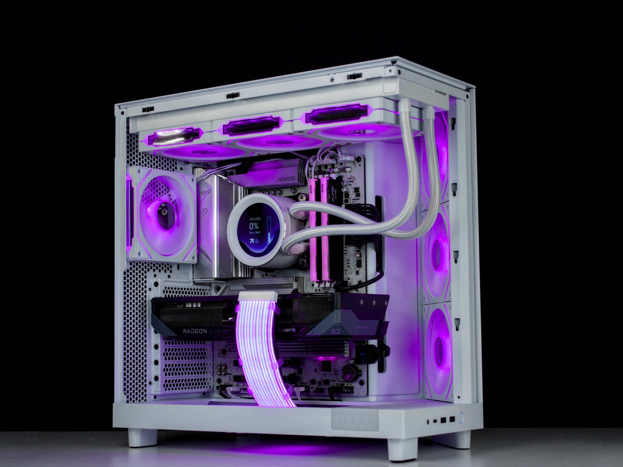 🧊⚡🗡️Blizzard - 4K Gaming PC | RX 9070 XT 16GB, Ryzen 7 7800X3D, 32GB RAM, 2TB SSD | LCD 🗡️⚡🧊