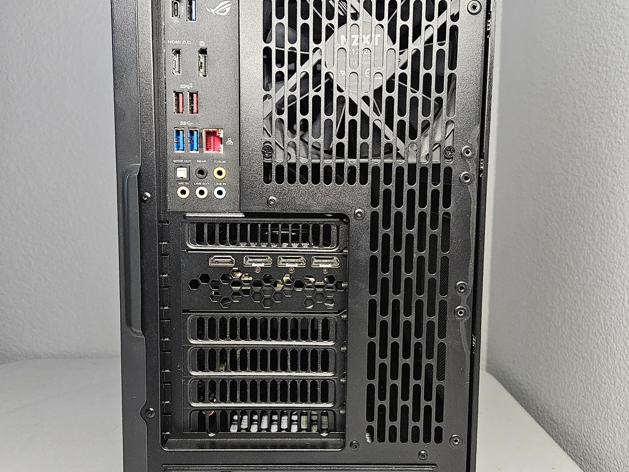 High End Gaming PC Ryzen 7 5800x RTX 3080 32GB RAM 1TB SSD 2TB HDD