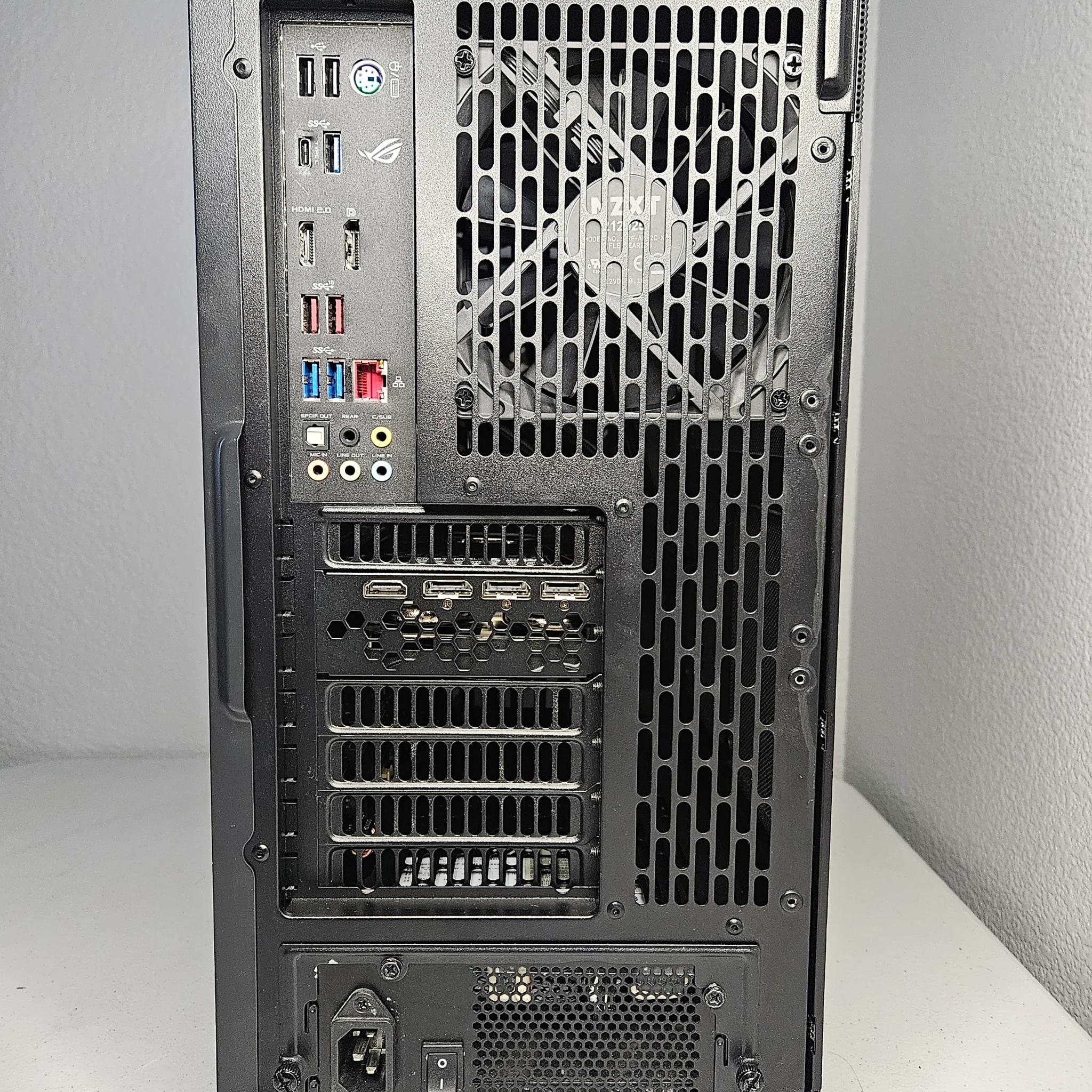 High End Gaming PC Ryzen 7 5800x RTX 3080 32GB RAM 1TB SSD 2TB HDD