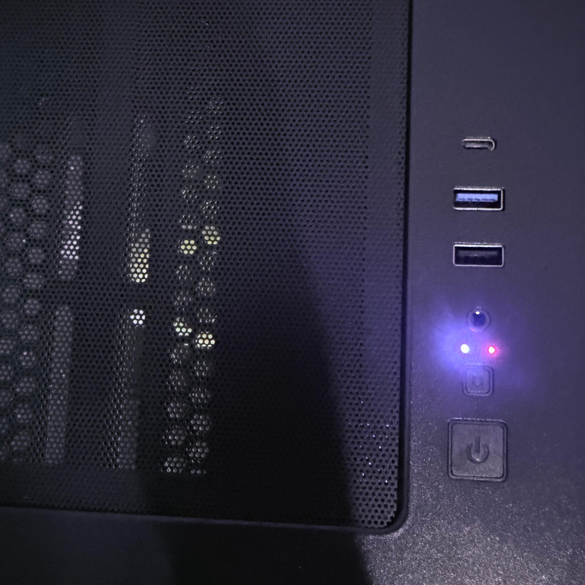 ⚫️"Obsidian Frost"🌈| 1440p Gaming | RX 7700 16GB | Ryzen 7 8700F | 16GB DDR5 | 1TB SSD | Free Ship