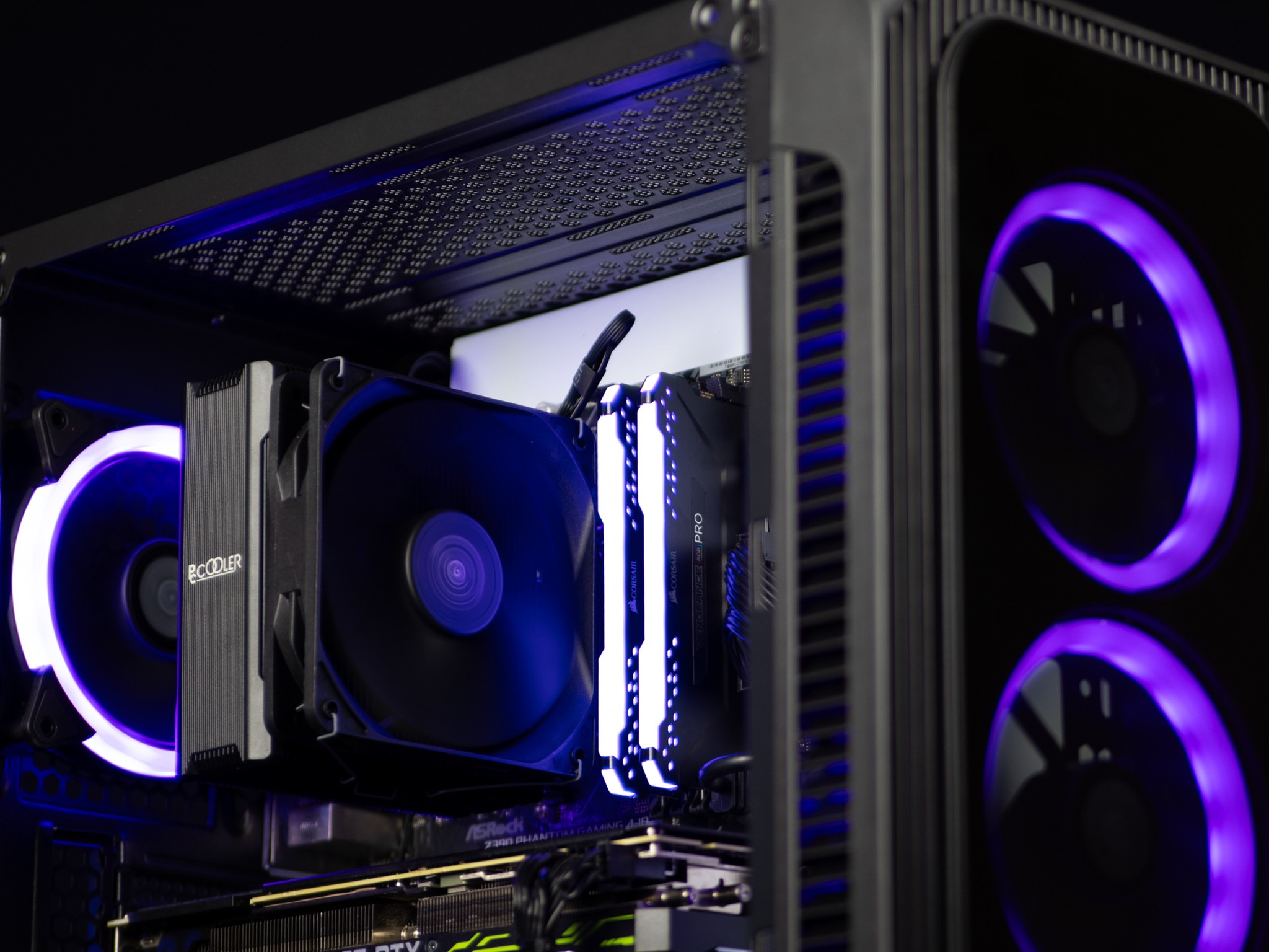 Spacey SF RTX 2080 32GB i7 Windows 11 1TB Workstation Gaming PC