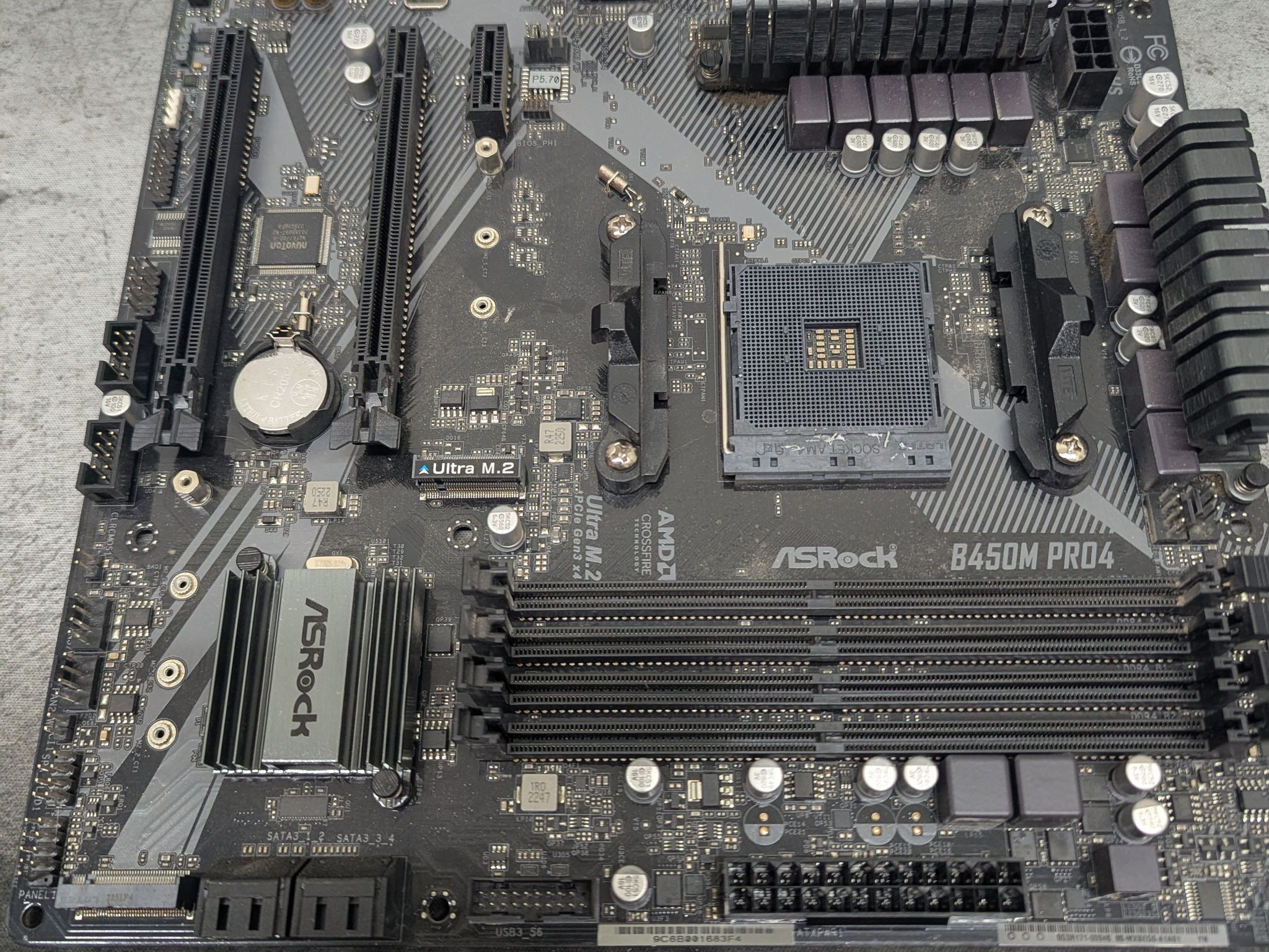 🧩 ASRock B450M PRO4 R2.0 | AM4 Micro ATX Motherboard