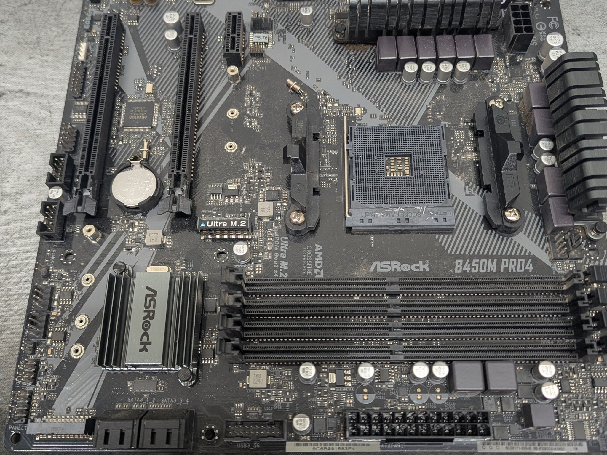 🧩 ASRock B450M PRO4 R2.0 | AM4 Micro ATX Motherboard