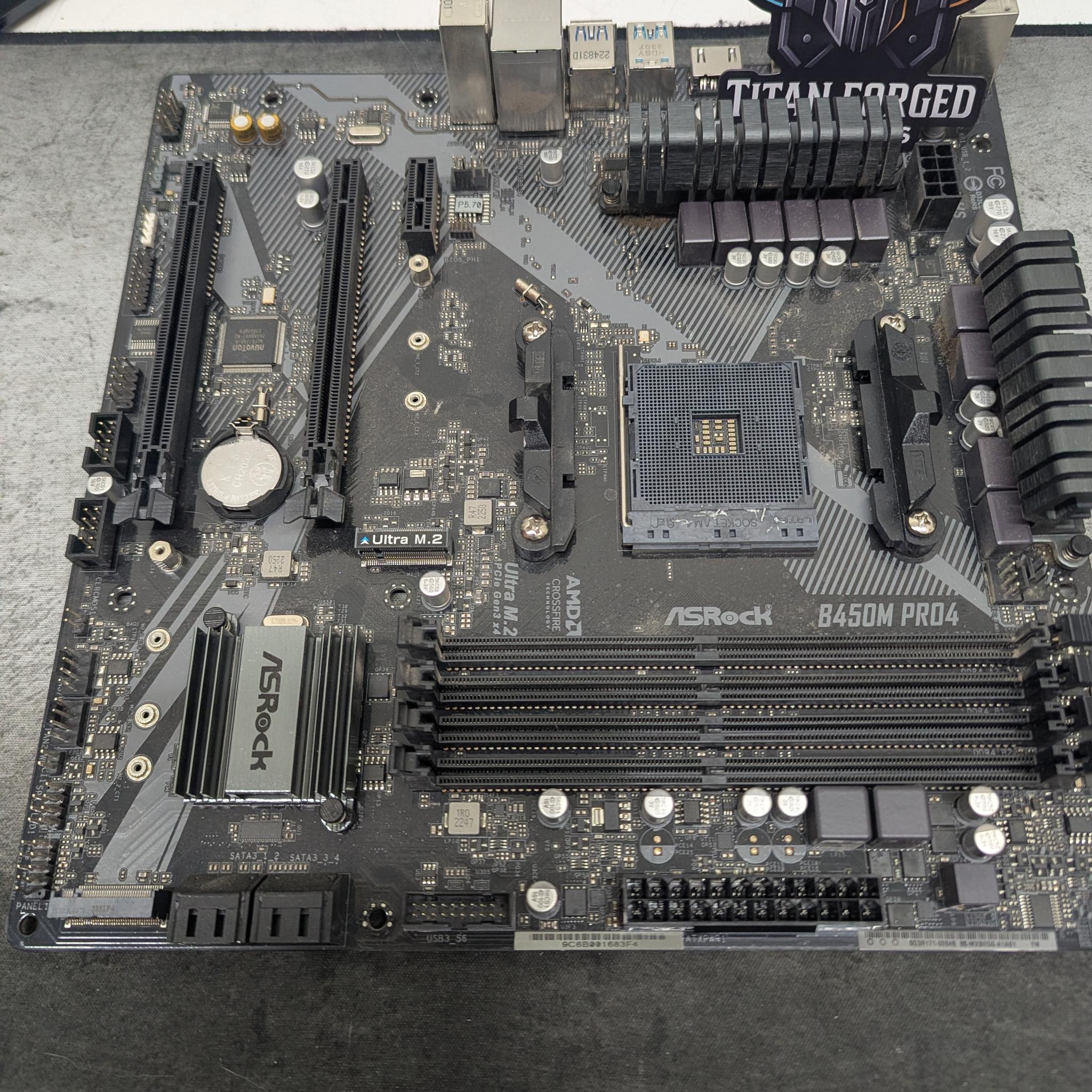 🧩 ASRock B450M PRO4 R2.0 | AM4 Micro ATX Motherboard