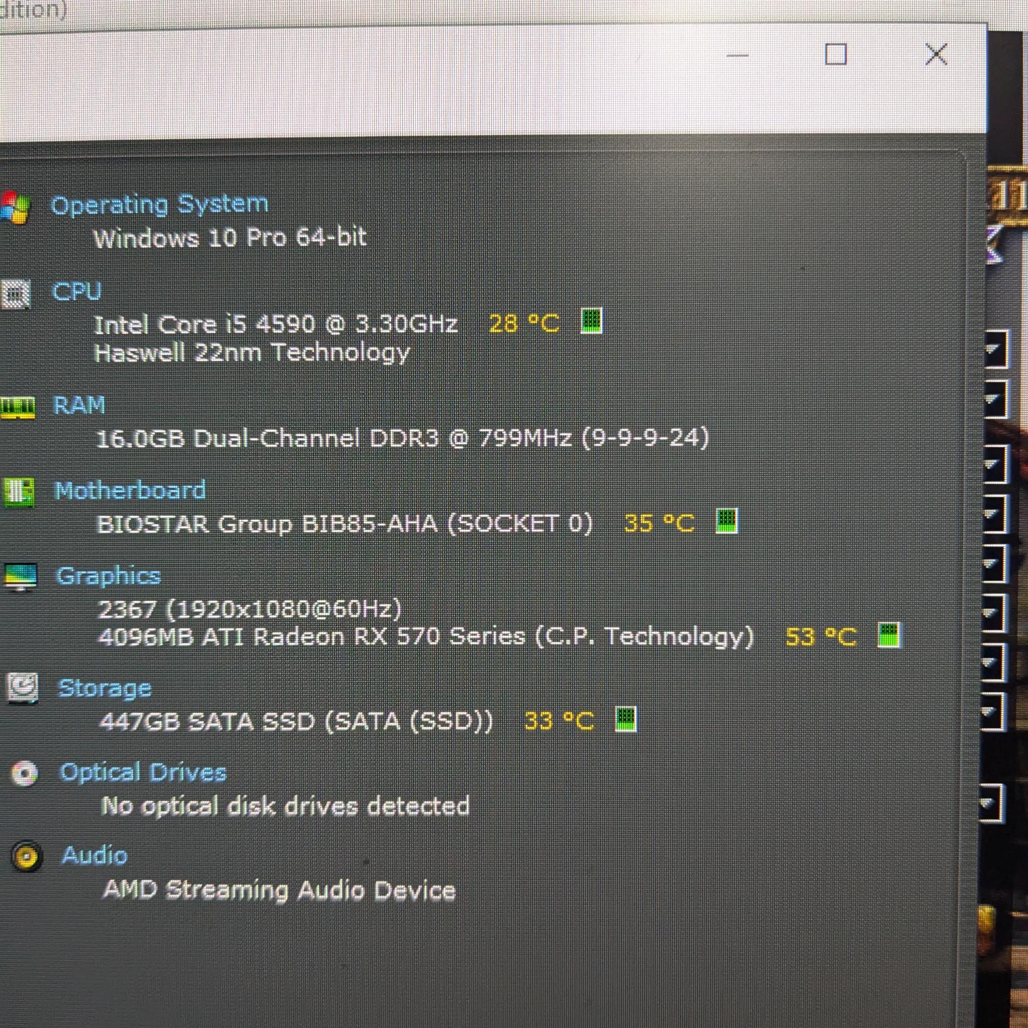120 FPS Fortnite | 180 Day Warranty | i5 4590, 16GB RAM, 512GB SSD, RX 570 8GB, RGB, Win10, Wifi