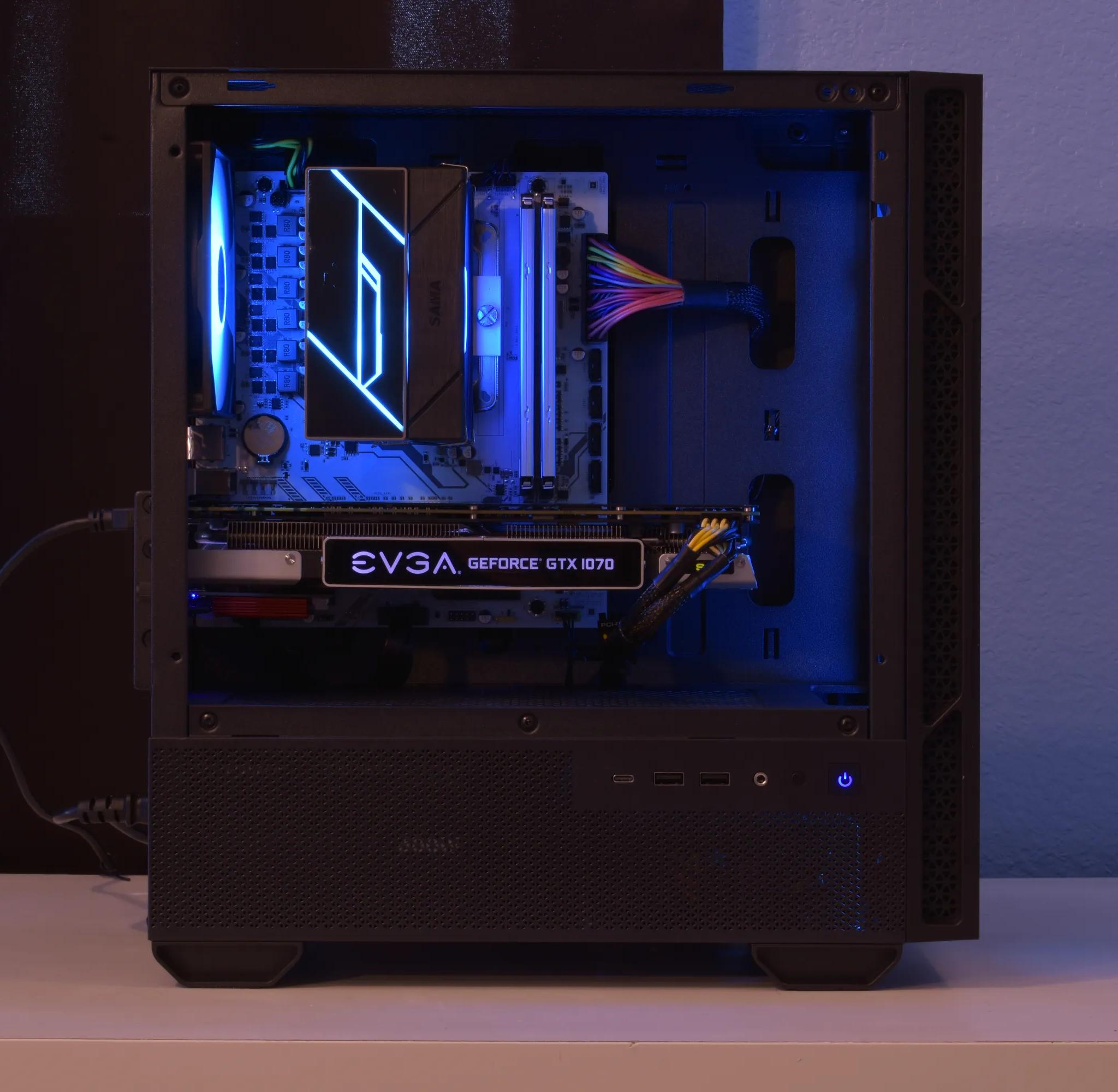 💸Budget Gamer💸 Ryzen 5 3600 | GTX 1070 8GB | 16GB DDR4 | 512GB Gen3 nVME SSD | RGB | Win11+Wifi