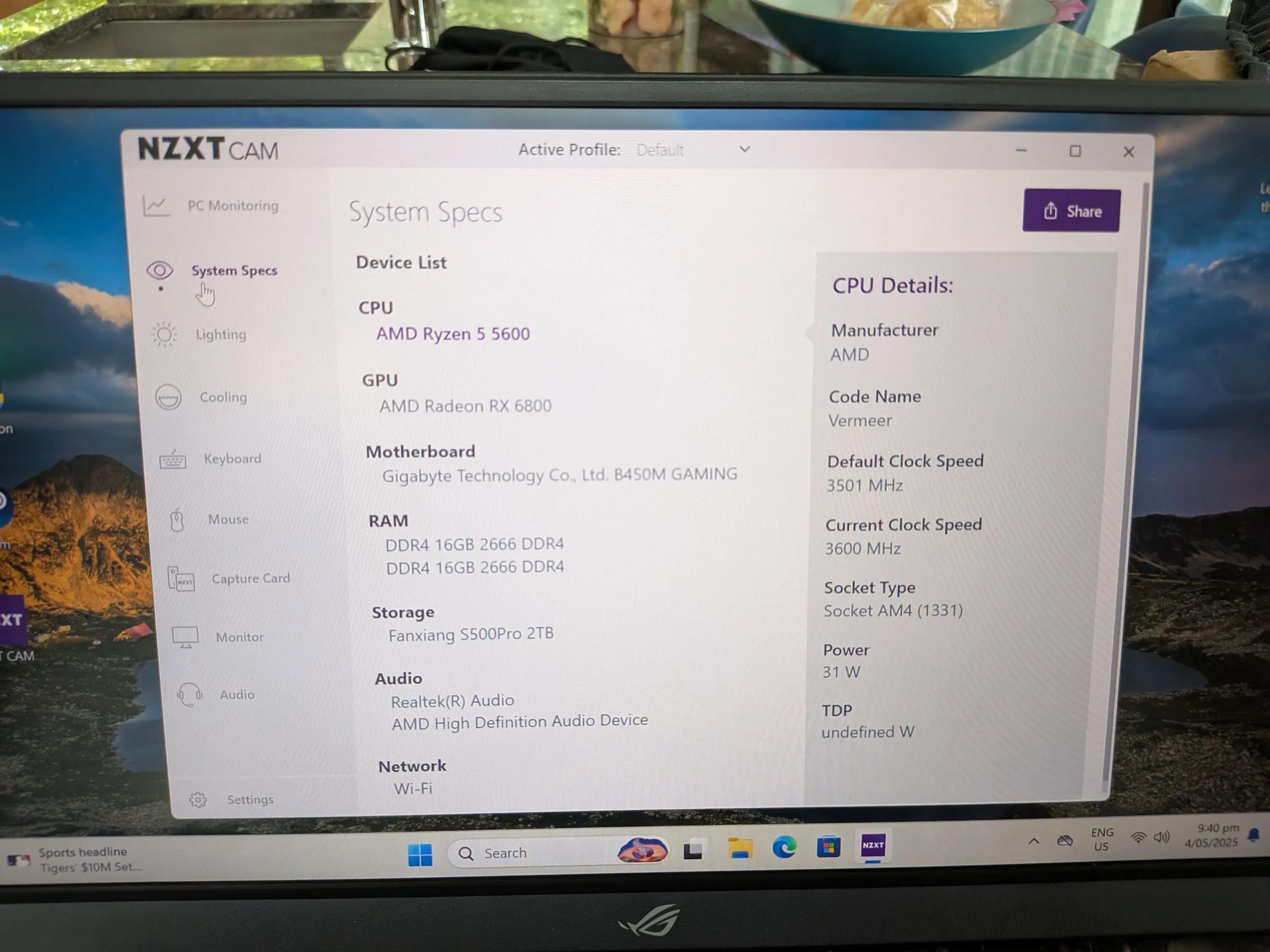 1440p Budget Beast | Ryzen 5, RX 6800, 32 GB RAM, 2 TB