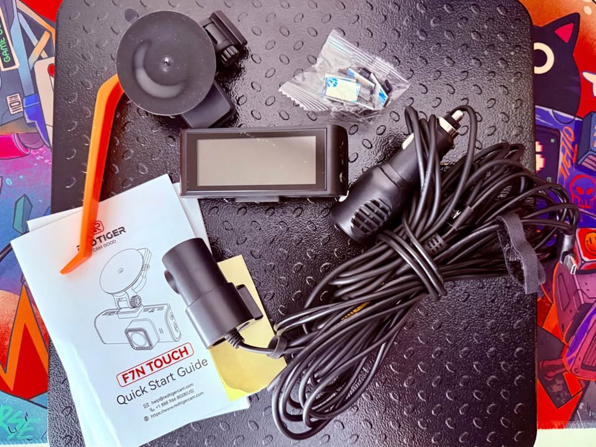 Redtiger F7N Touch 4K Wi-Fi Dual Dash Cam