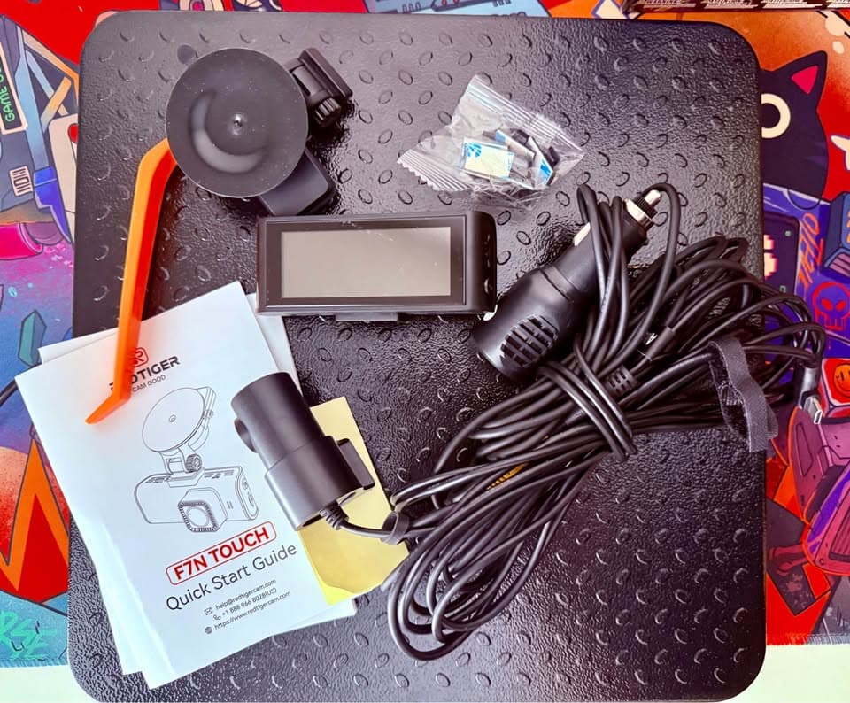 Redtiger F7N Touch 4K Wi-Fi Dual Dash Cam