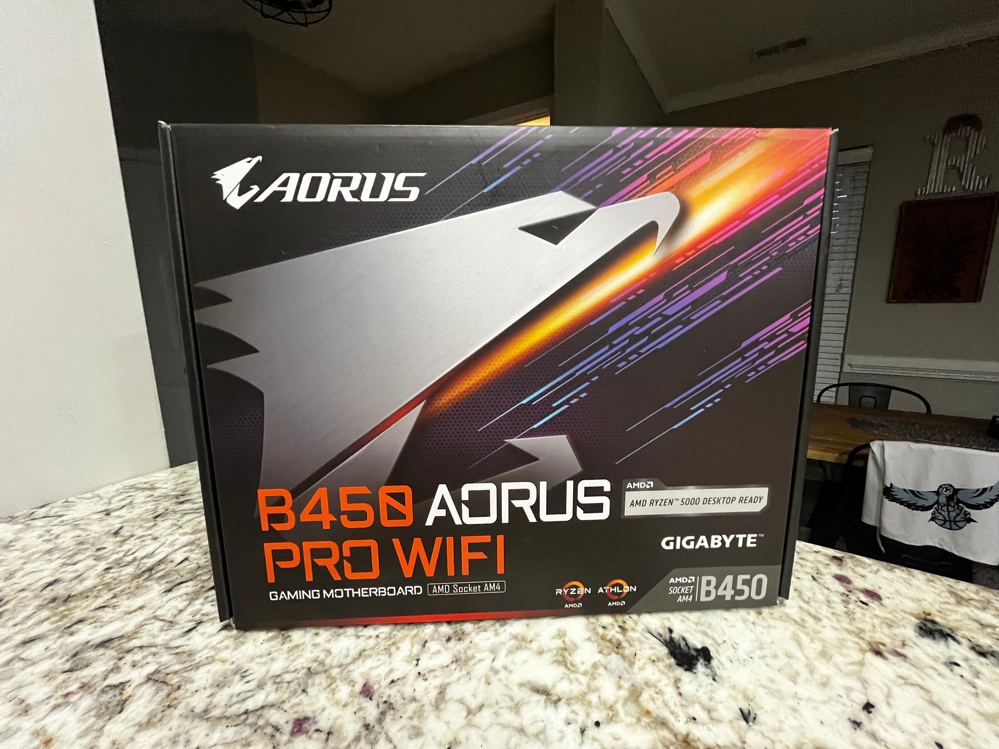 Gigabyte B450 AORUS ELITE ATX AM4 Motherboard