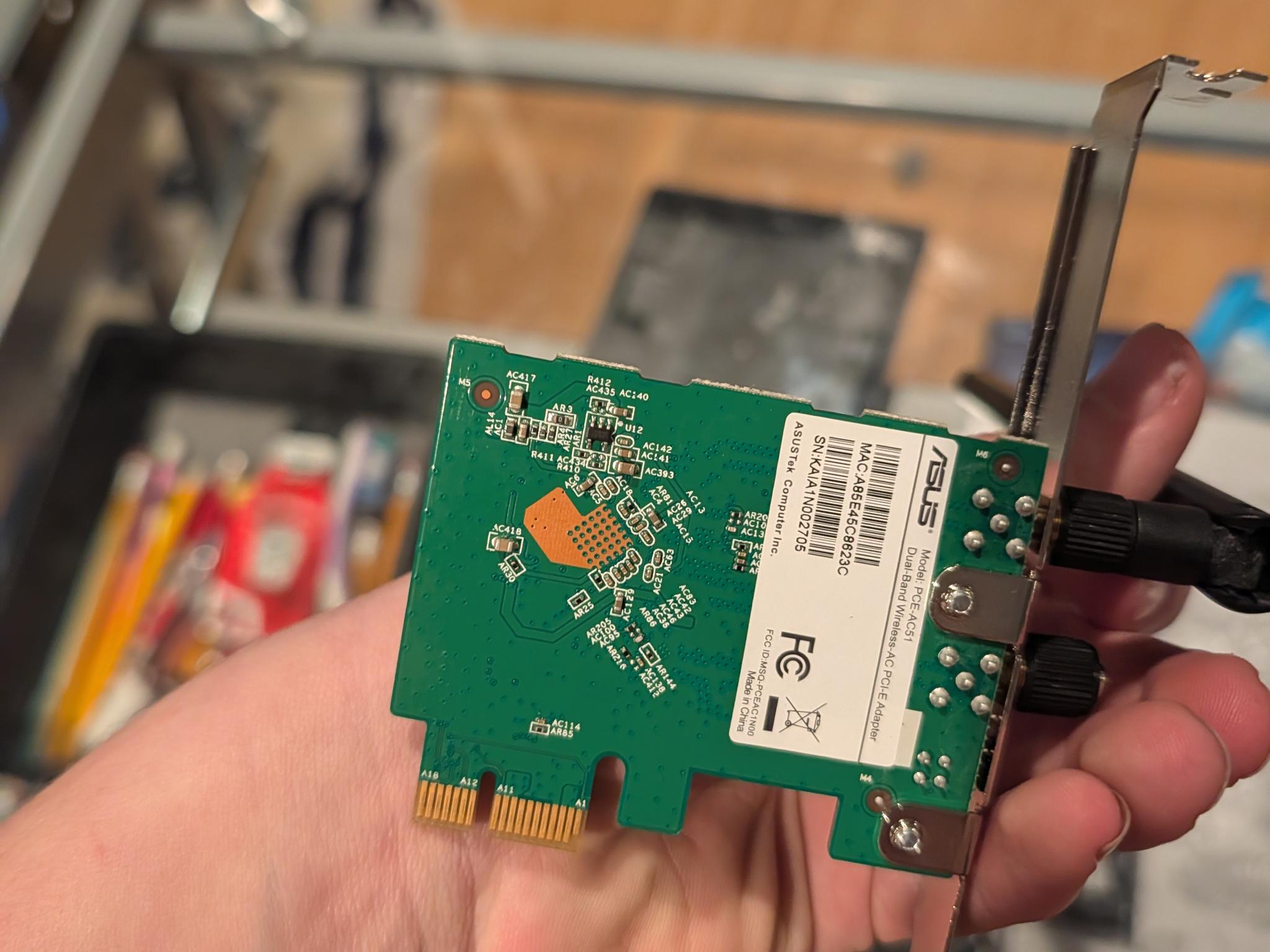 ASUS PCIE WIFI Card