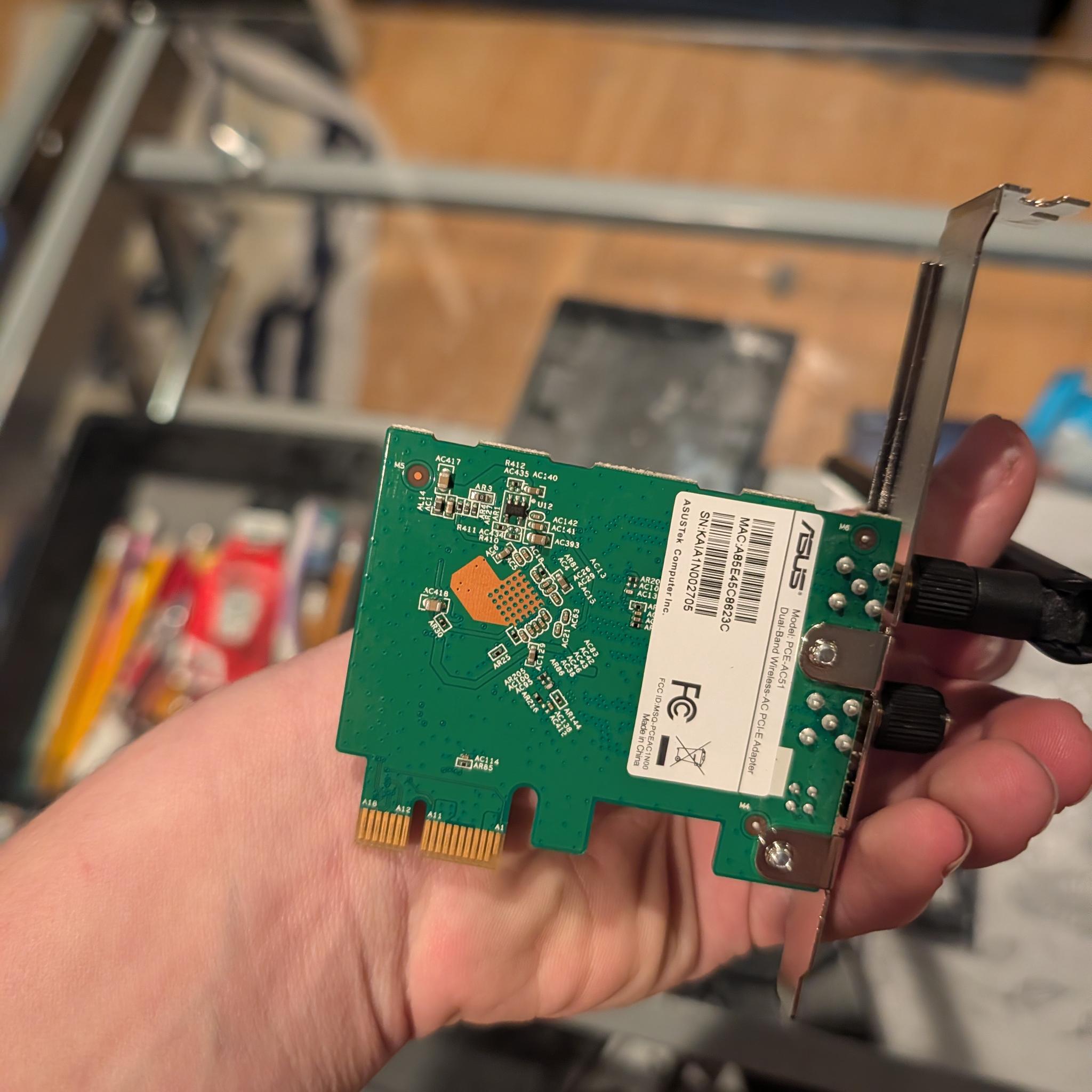 ASUS PCIE WIFI Card