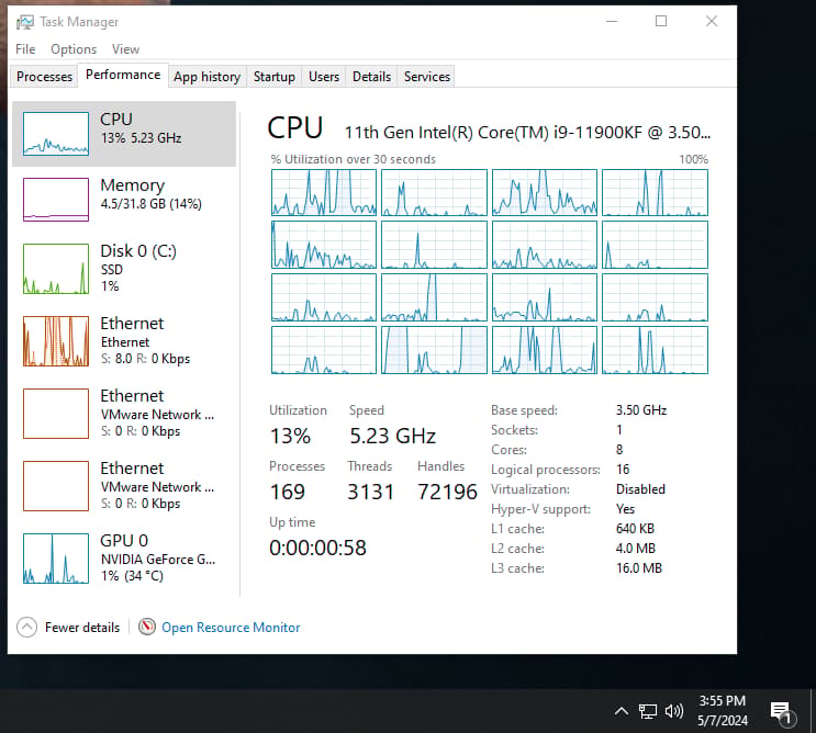Combo: ASUS PRIME Z590-A Motherboard w/Intel Core™ i9-11900KF CPU and G.Skill Ares 32gb 3200 CL14