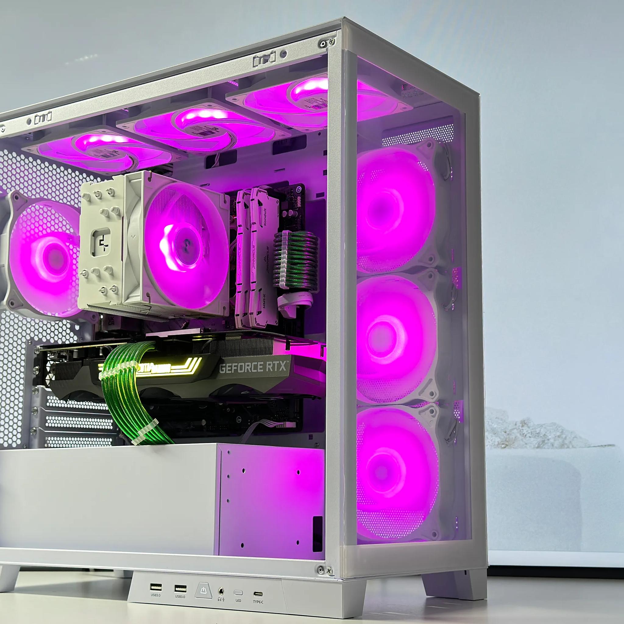 🖤💚❔The Riddler- NVidia RTX 3070 Ti-AMD Ryzen 7 5700X 8-Core-32GB DDR4-1TB NVME