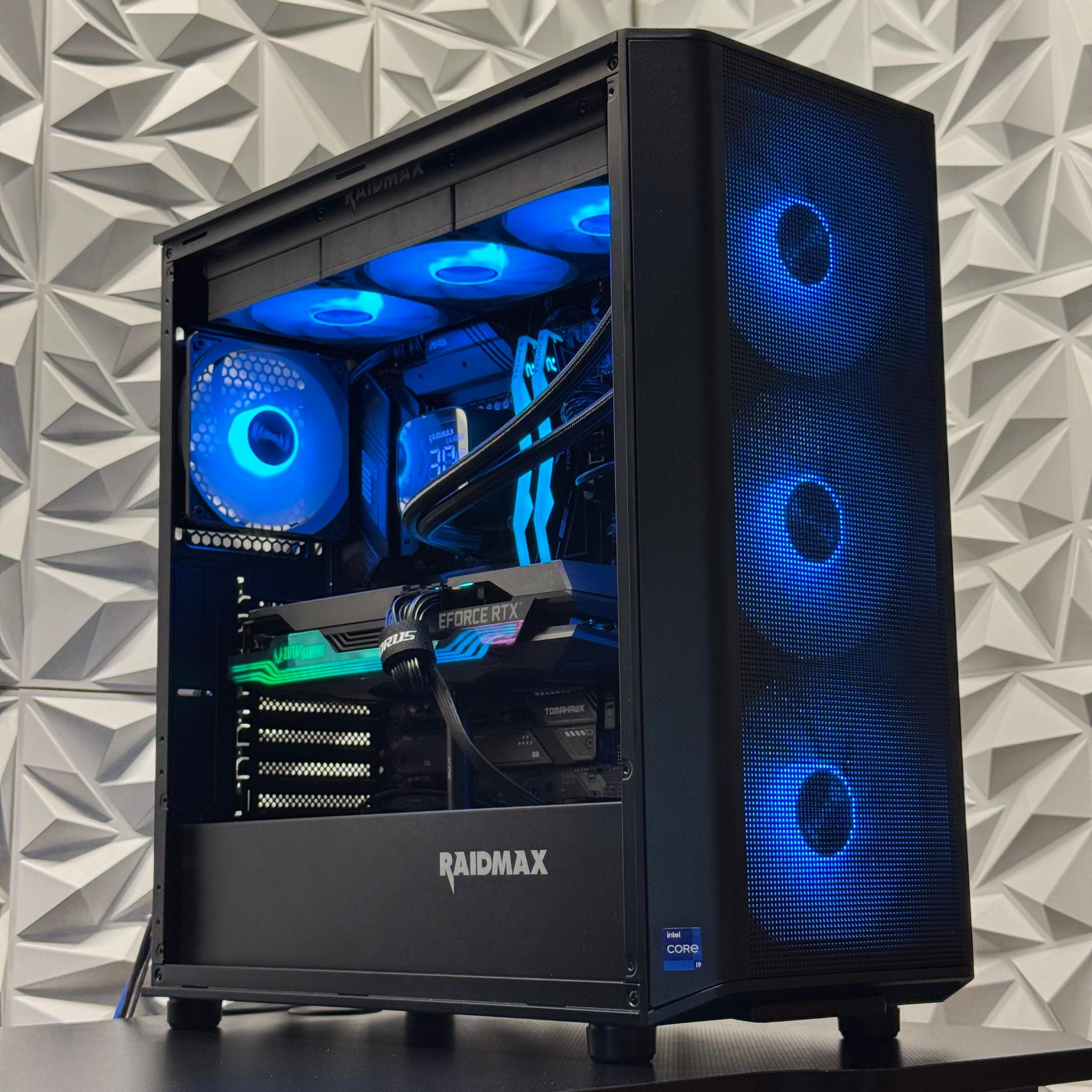 Rtx 3080, i9-12900K, 16GB DDR5 Ram, 1TB Samsung SSD, Liquid Cooled, arc raiders, Fortnite...