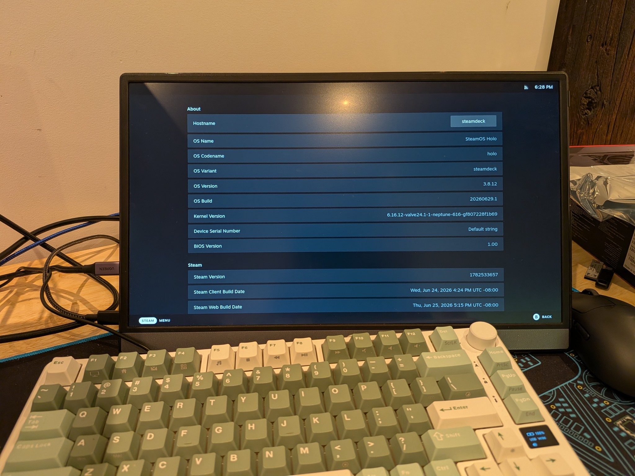 1440p AM5 Steambox - RX 9060 XT 16GB, Ryzen 5 7600X, 16 GB DDR5 RAM, 2 TB NVME, RGB, SteamOS