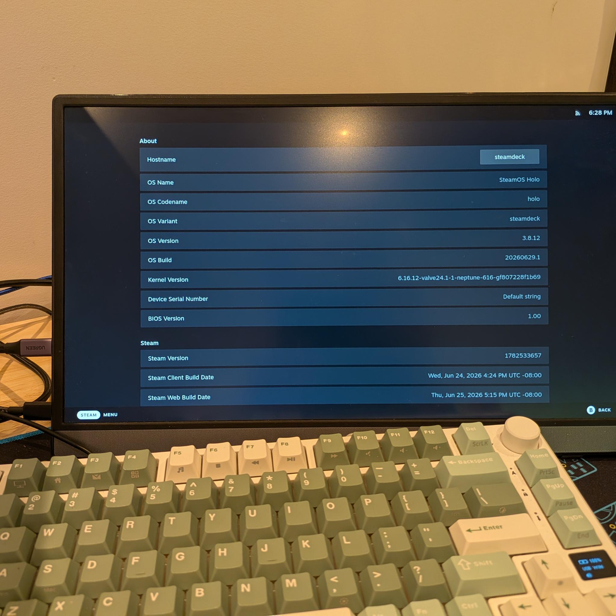 1440p AM5 Steambox - RX 9060 XT 16GB, Ryzen 5 7600X, 16 GB DDR5 RAM, 2 TB NVME, RGB, SteamOS