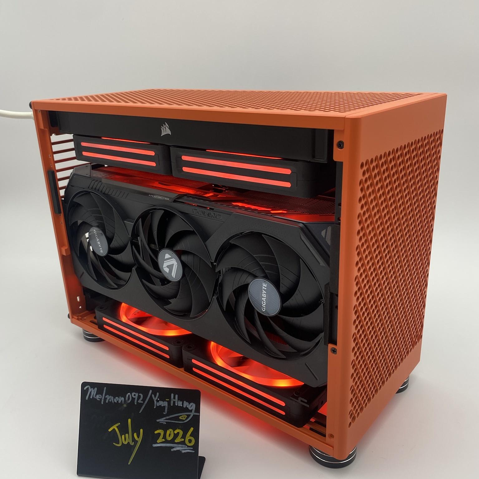 "EndGame Project Amber" | 9950X3D2 | 5090 Gigabyte | 64GB DDR5 | 6TB Nvme |