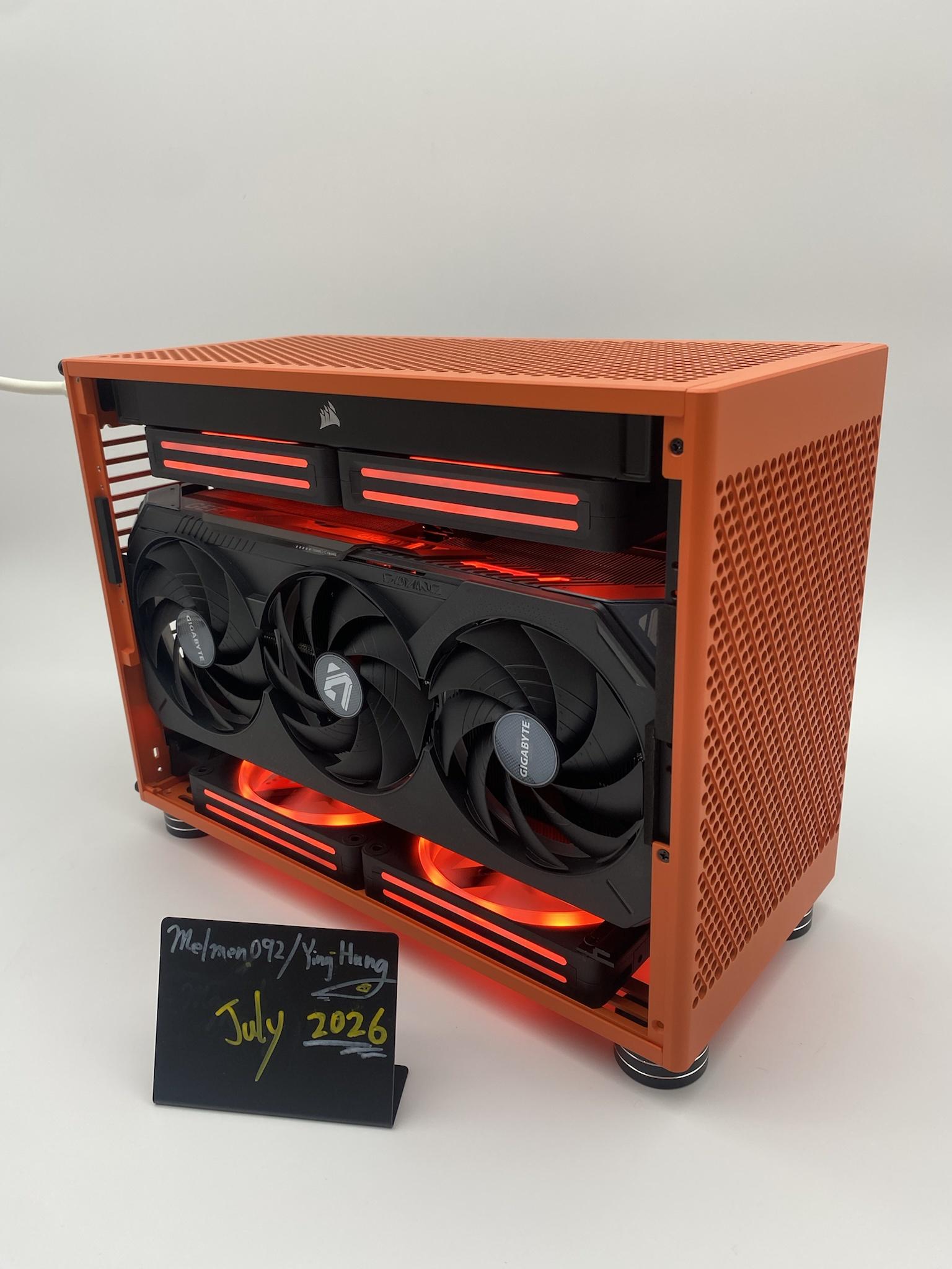 "EndGame Project Amber" | 9950X3D2 | 5090 Gigabyte | 64GB DDR5 | 6TB Nvme |