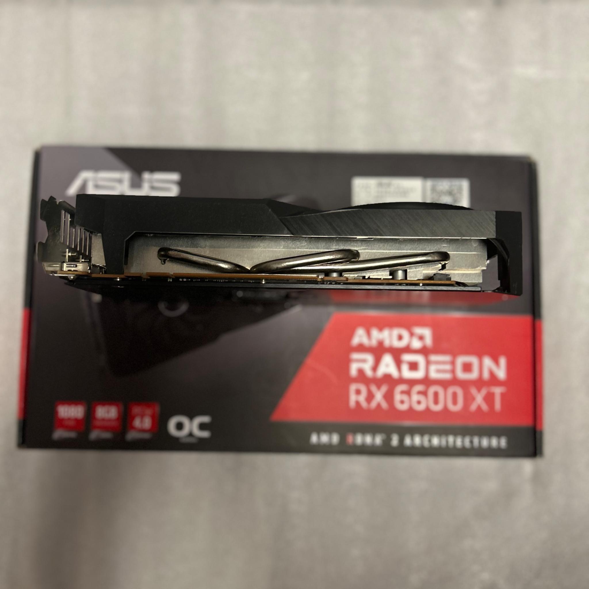ASUS Dual AMD Radeon RX 6600 XT OC Edition 8GB GDDR6 Gaming Graphics Card