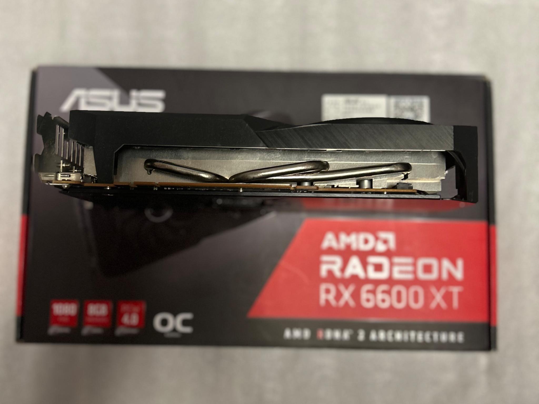 ASUS Dual AMD Radeon RX 6600 XT OC Edition 8GB GDDR6 Gaming Graphics Card