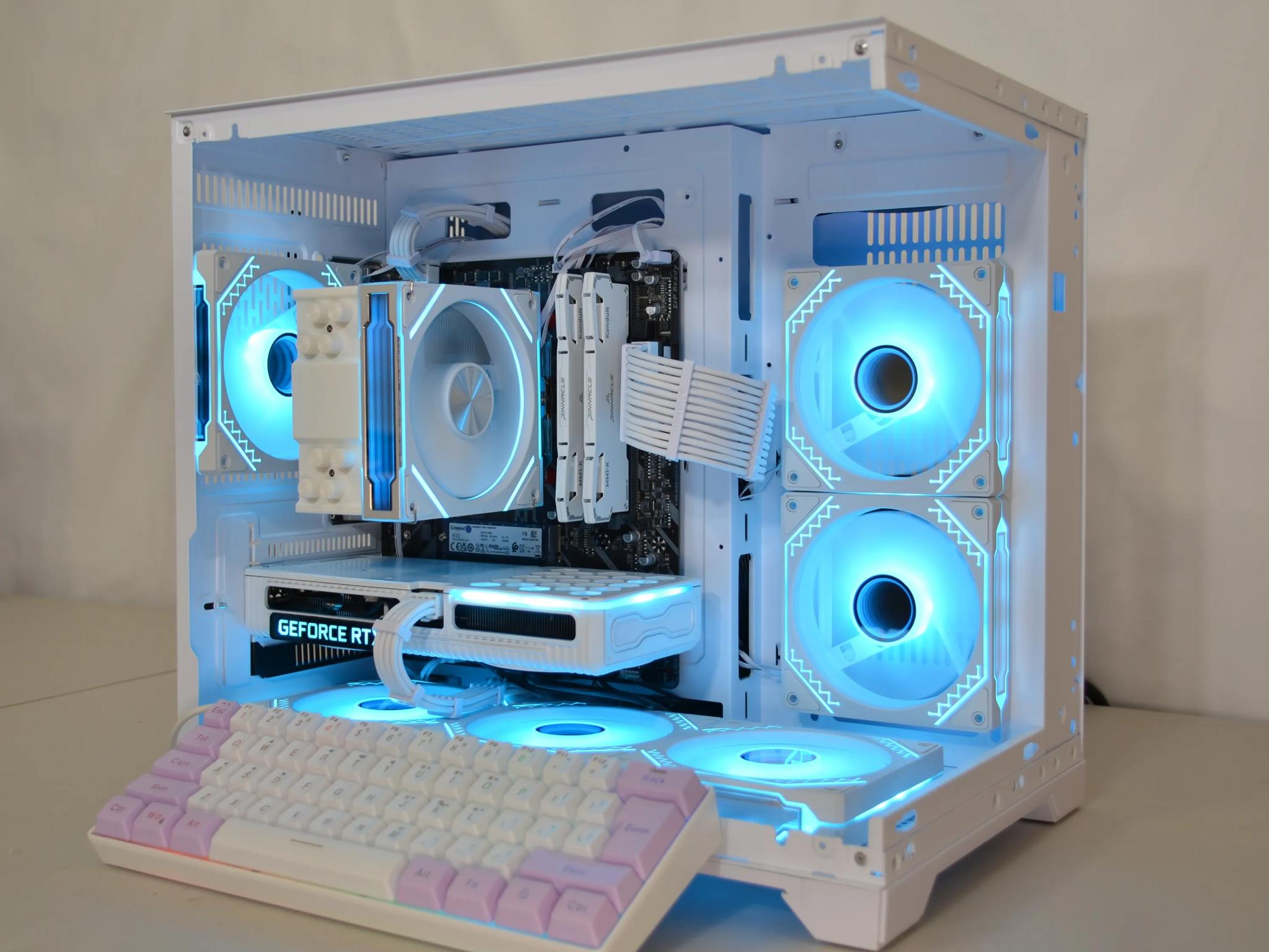 ⚪White Out⚪ - FREE Keyboard⌨️ | RTX 3060 Ti | Ryzen 5 5500 | 1tb NVMe | Windows 11 FULLY ACTIVATED