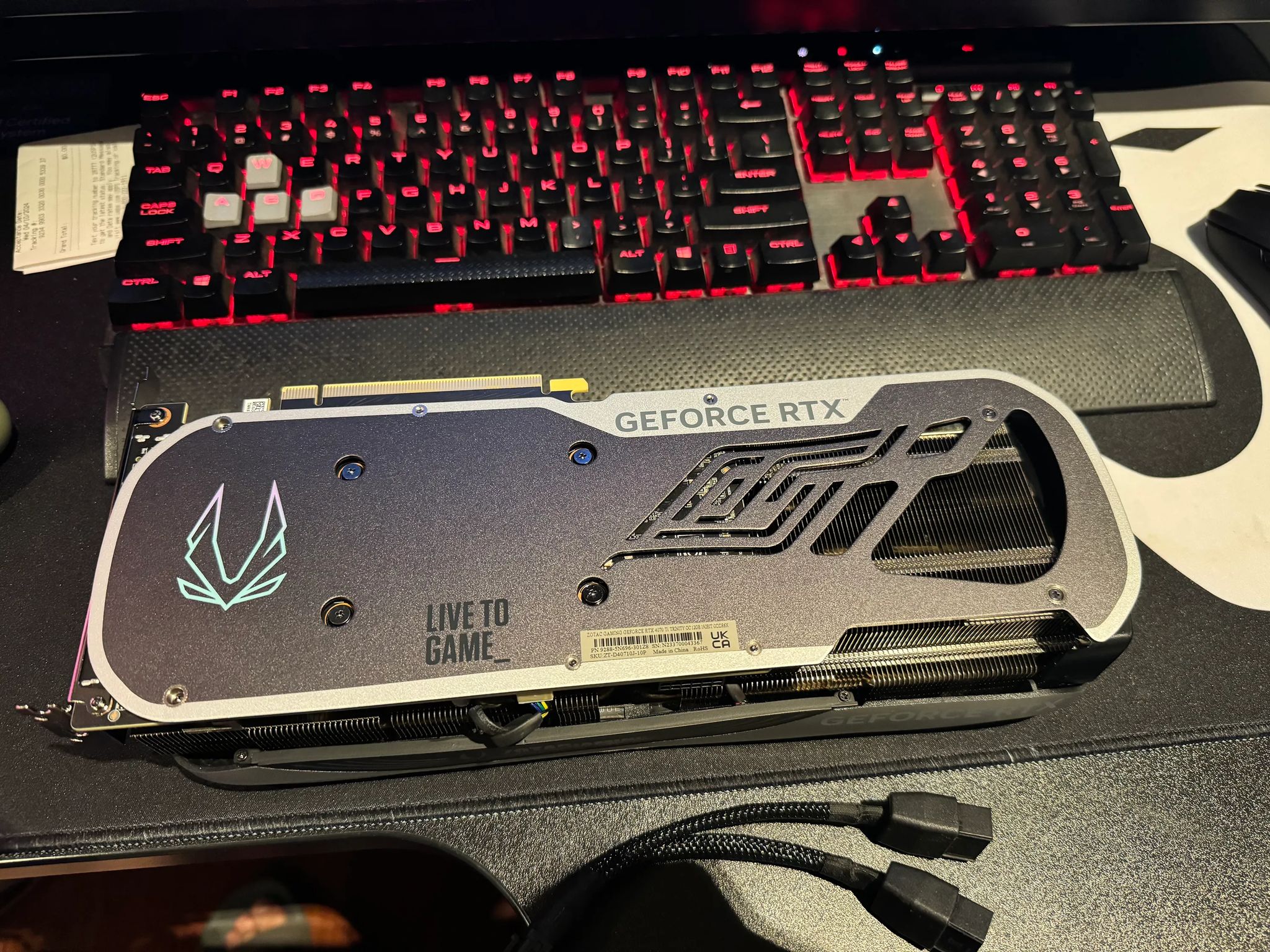 ZOTAC GAMING 4070TI TRINITY OC 12GB