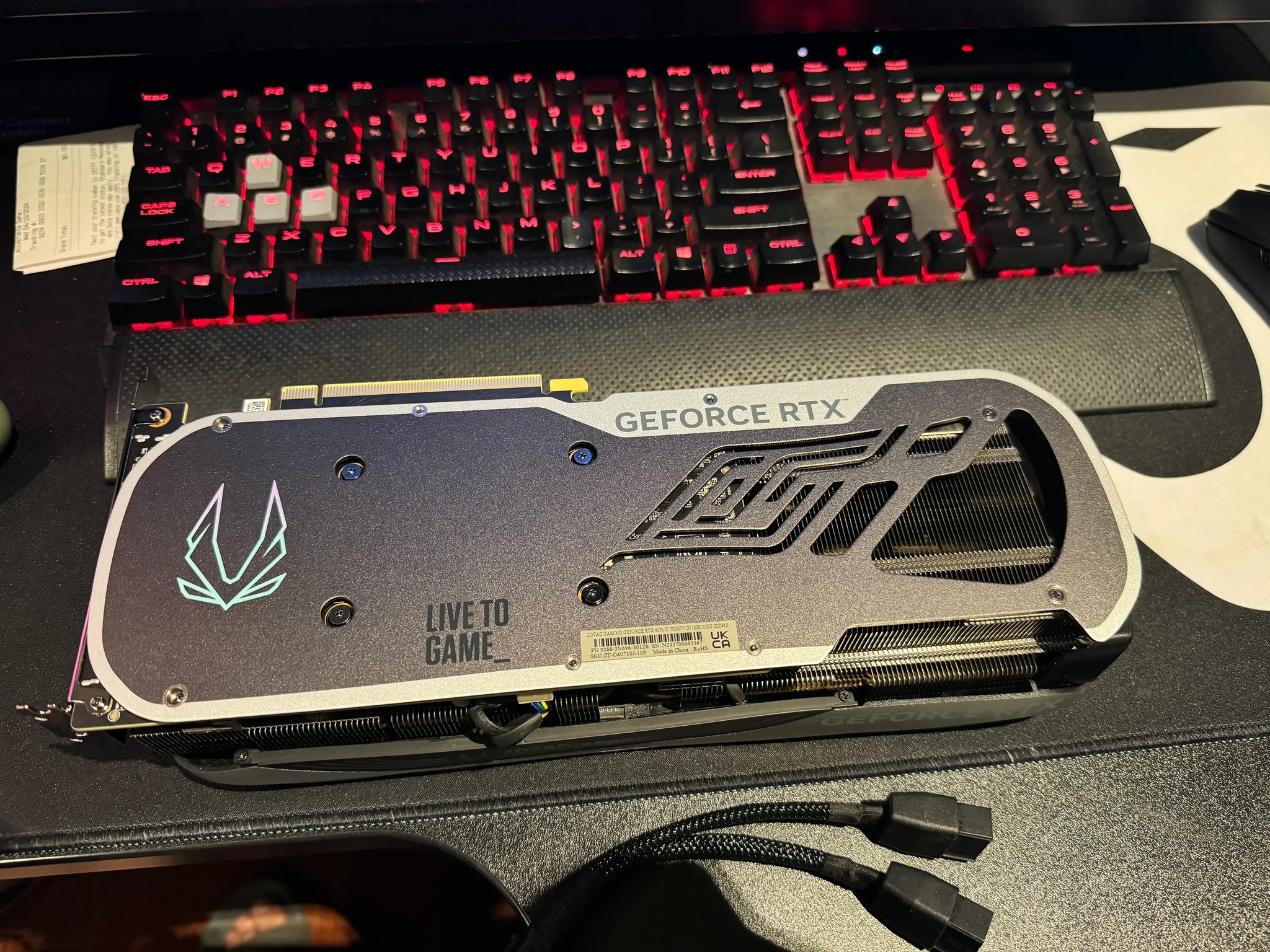ZOTAC GAMING 4070TI TRINITY OC 12GB