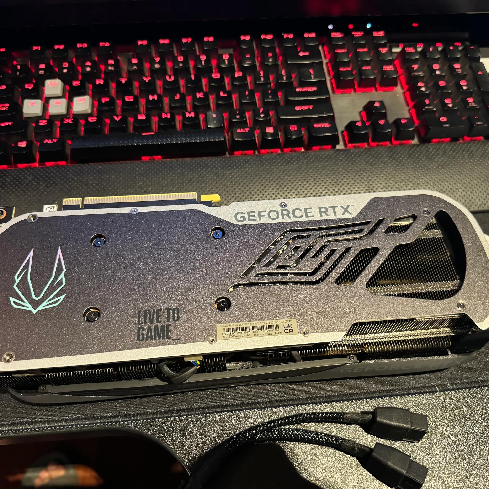 ZOTAC GAMING 4070TI TRINITY OC 12GB