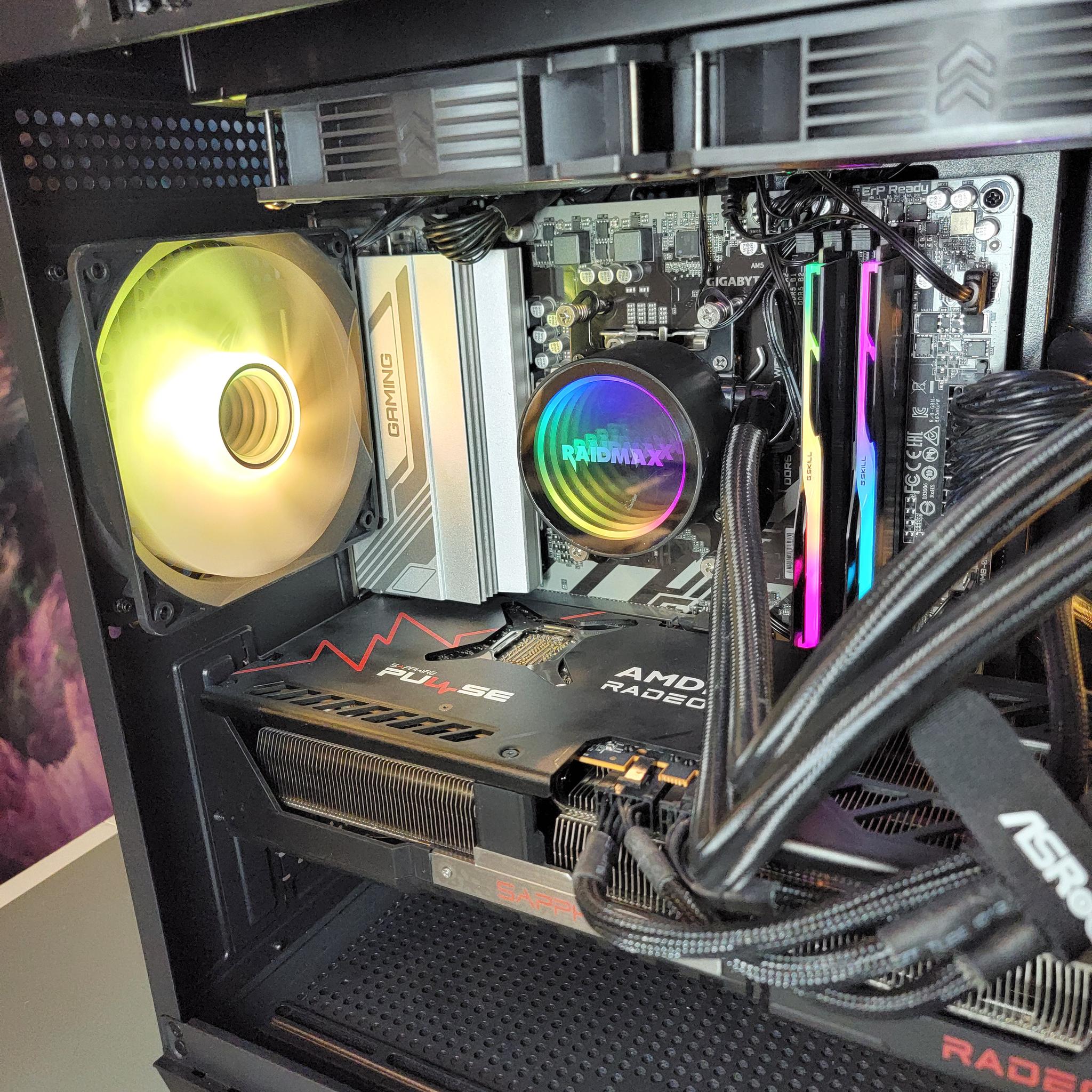 Sapphire RX 9070 XT 16GB + Ryzen 7700x PC Build #39