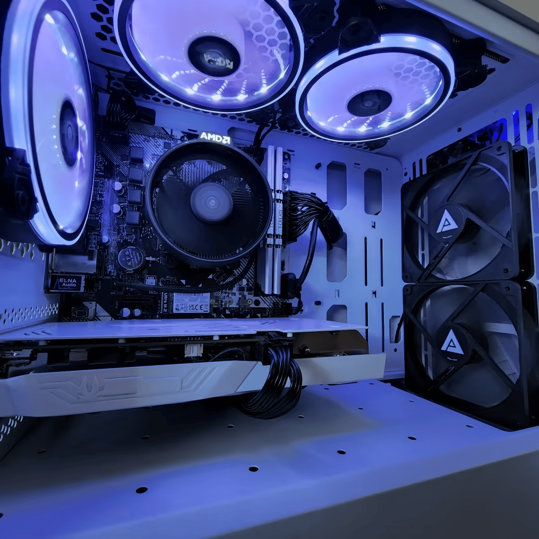 AMD Ryzen 5 2600X // Nvidia GeForce RTX 3050 // T-Create 16GB 3200MHz