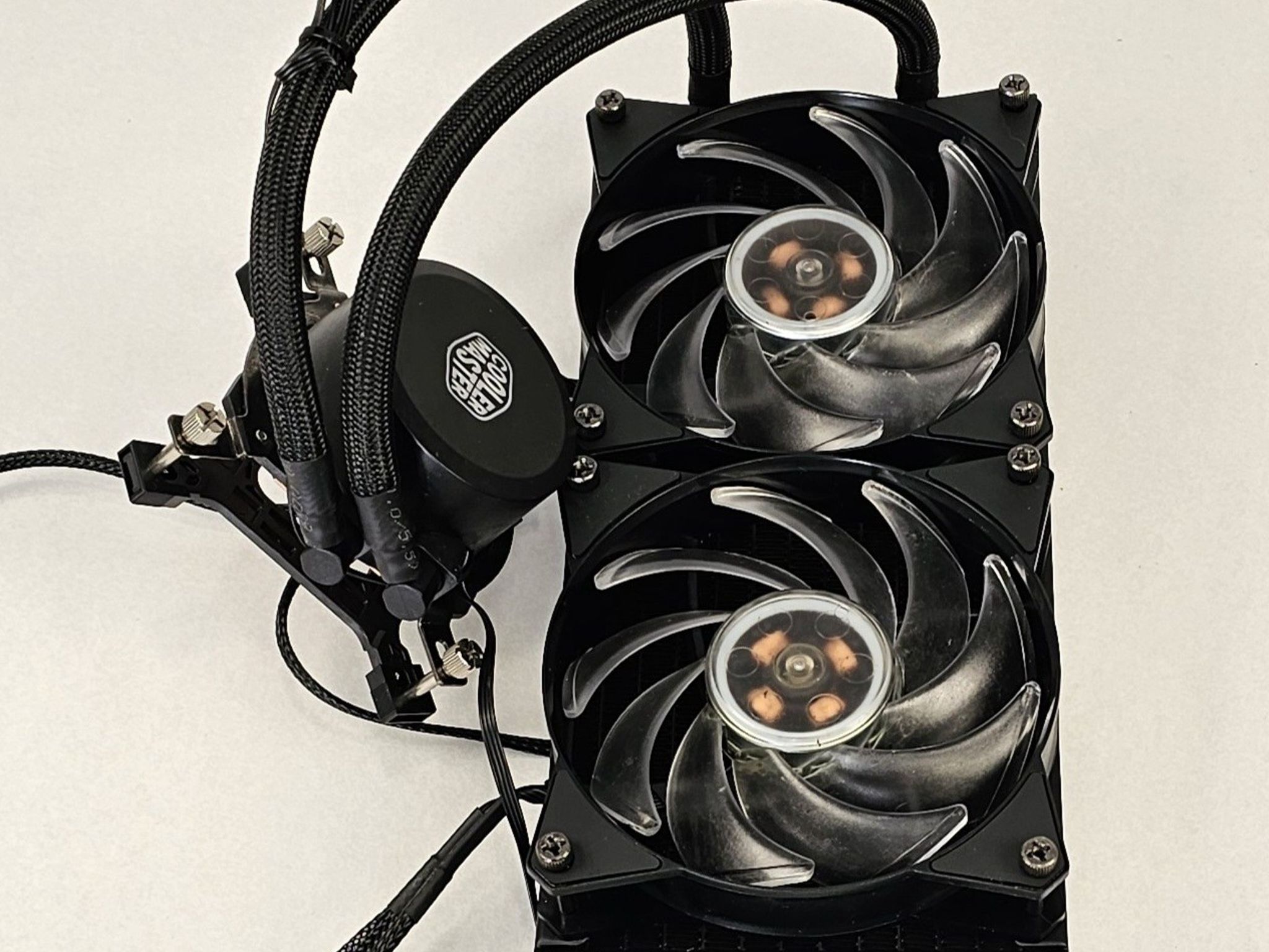 240mm AIO Cooler Master RGB CPU Liquid Cooler for Intel LGA1200