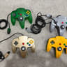 Nintendo 64 Console Bundle | 4 Controllers | Flash Cartridge | 4-Player Ready | Tested Working